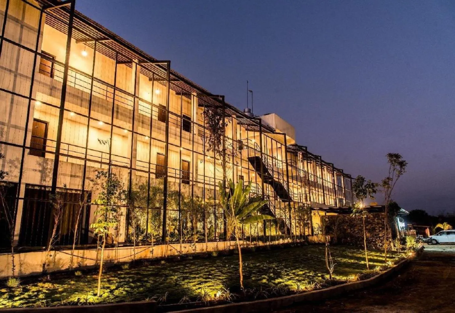 Property building in Starling River Resort Dandeli