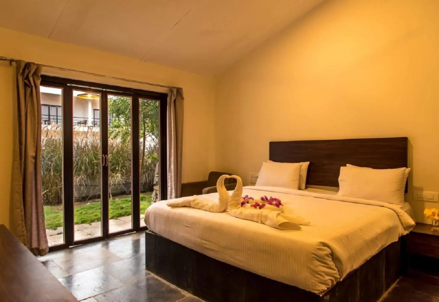Bedroom in Starling River Resort Dandeli