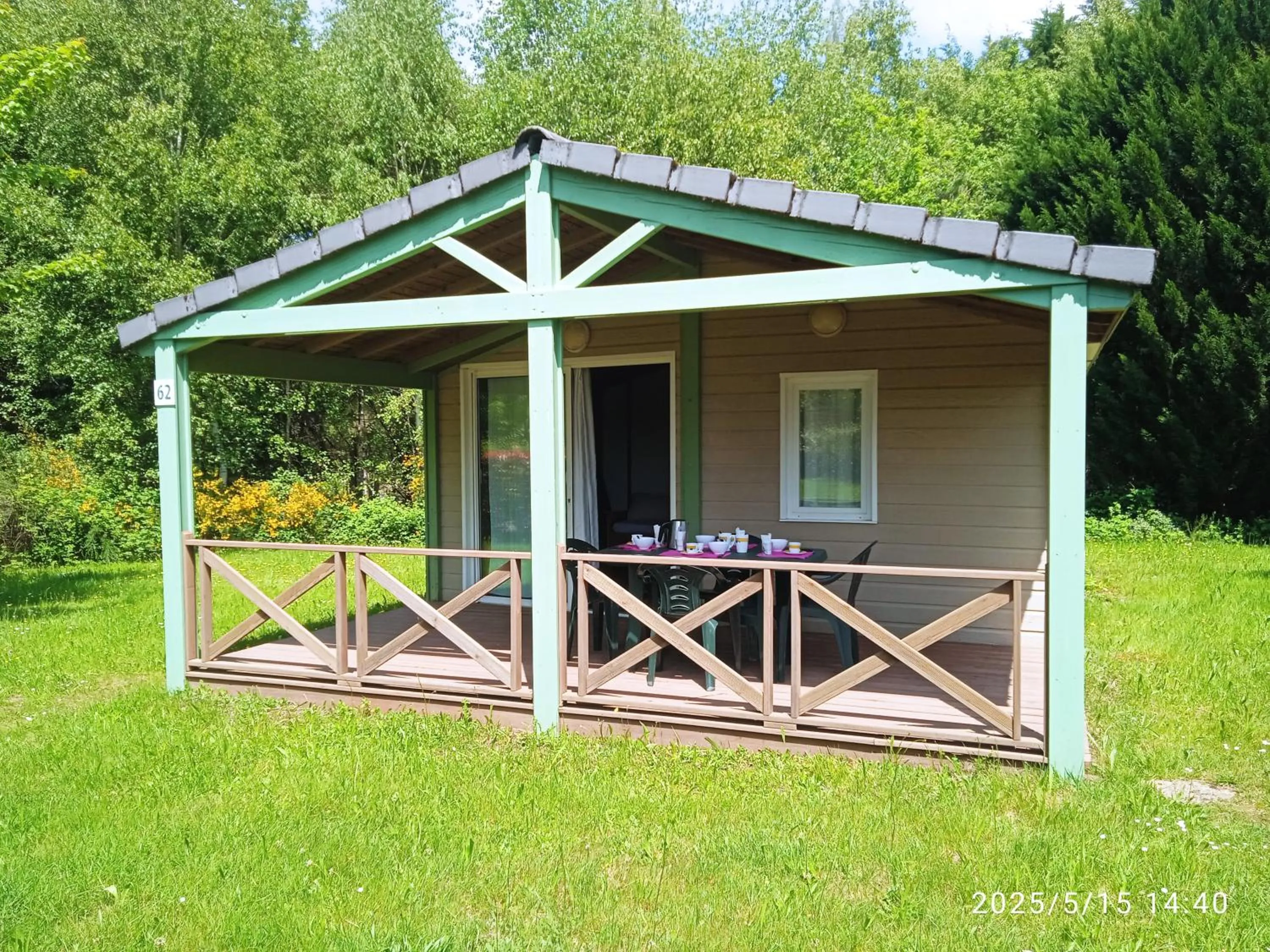 Patio in Terres de France - Les Hameaux de Miel
