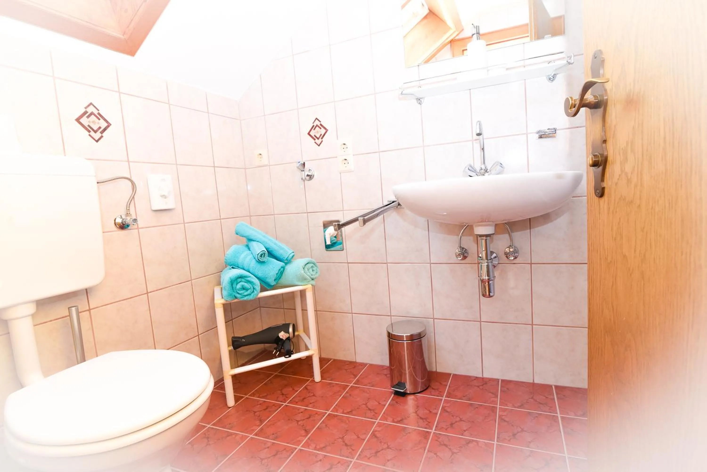 Toilet in Appartement Haus Moser