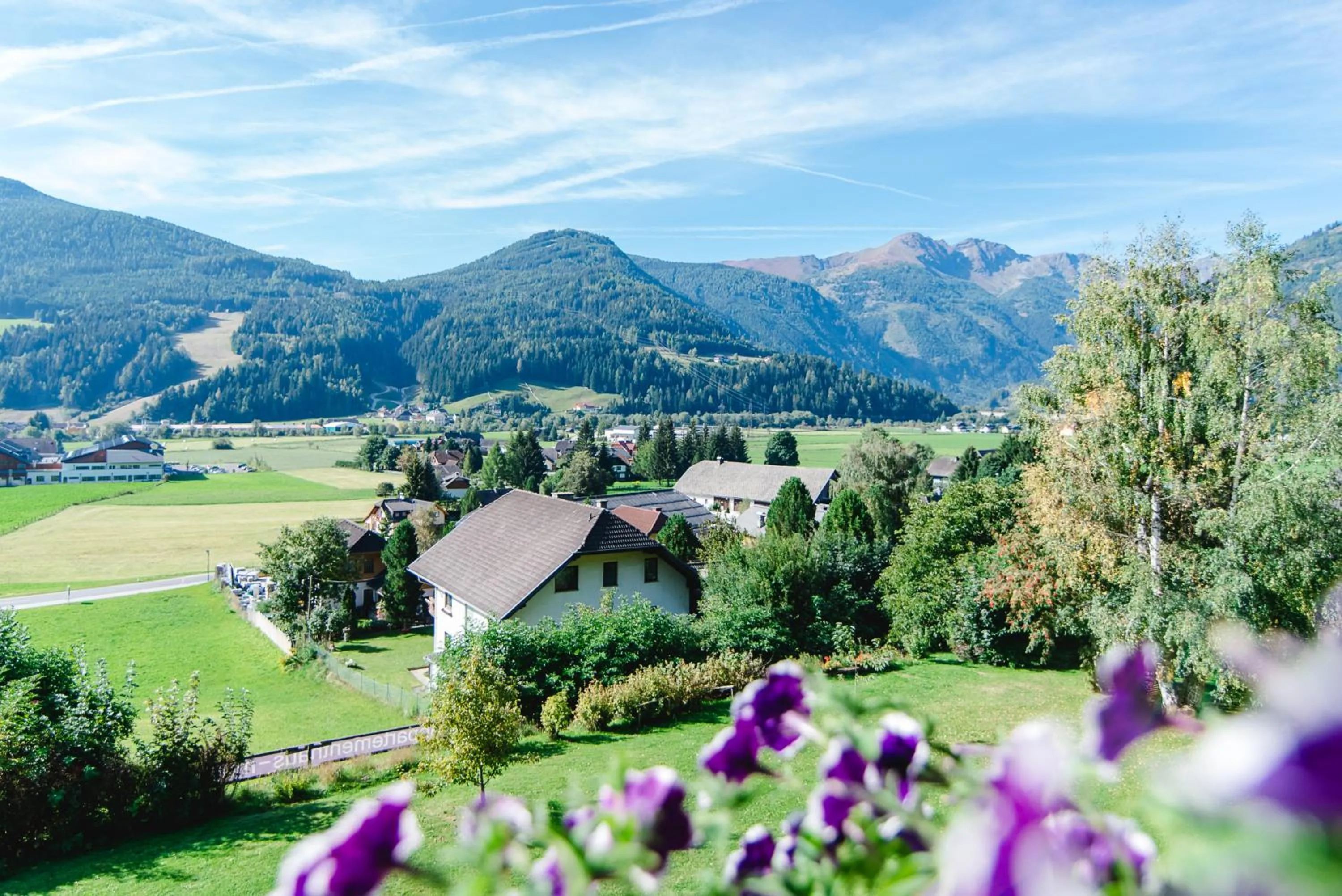 Mountain view in Appartement Haus Moser