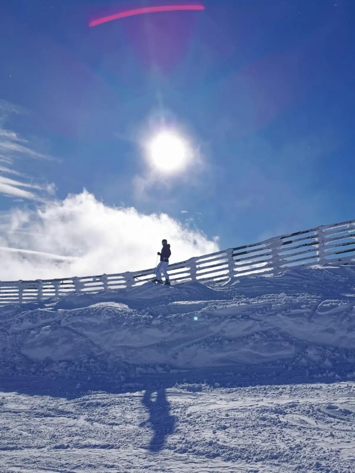 Skiing in Appartement Haus Moser