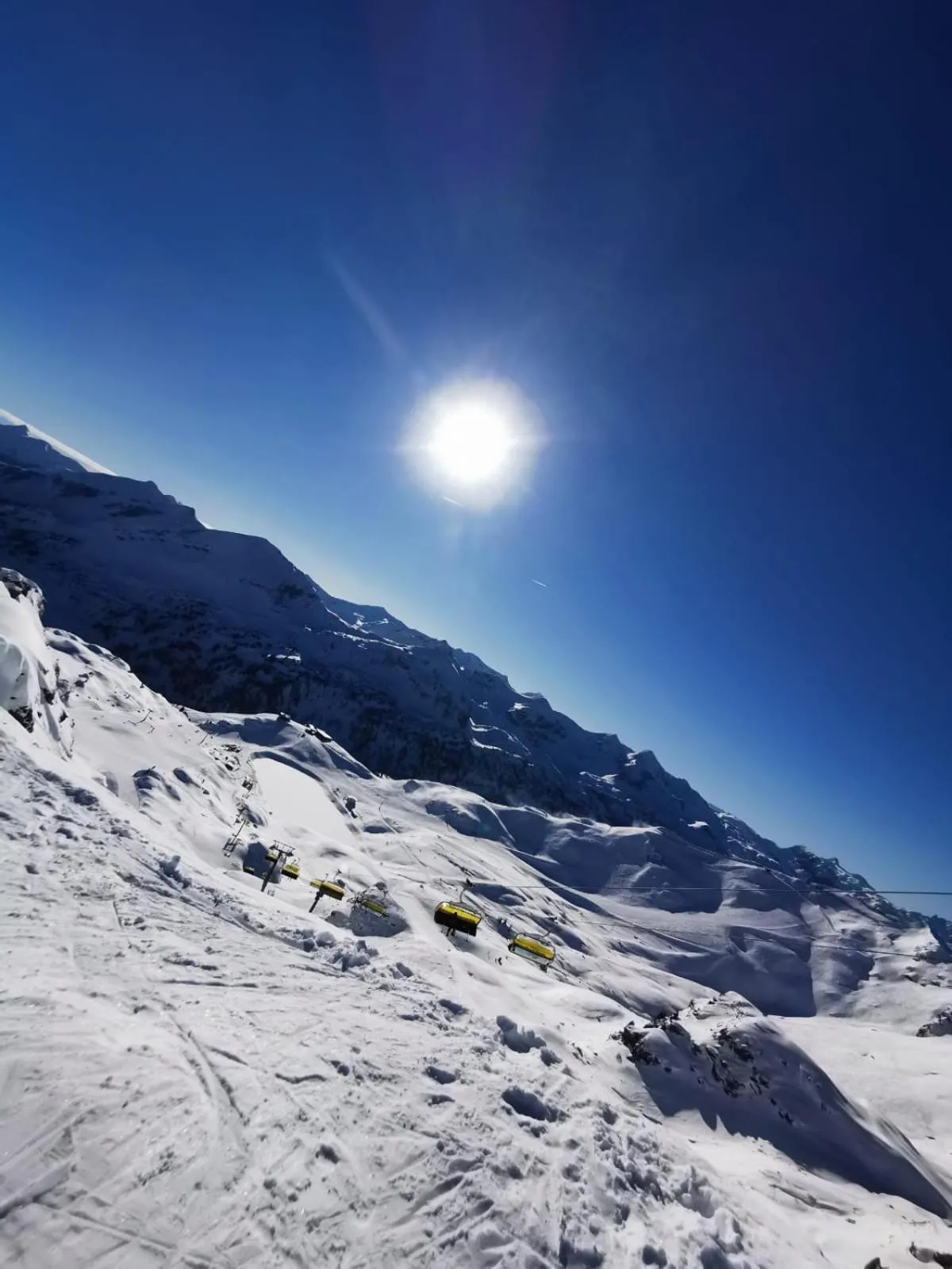 Skiing in Appartement Haus Moser