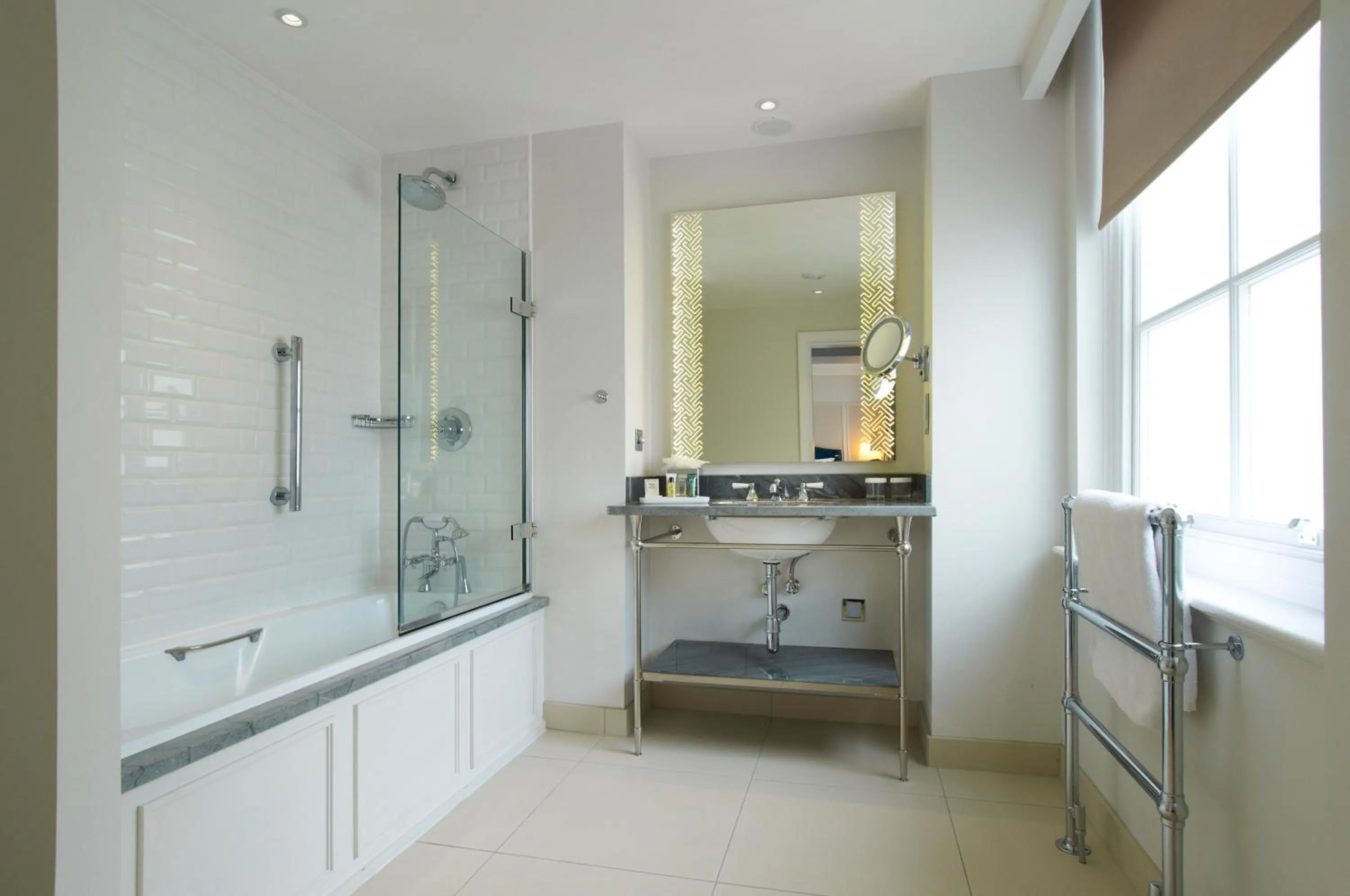 Bathroom in The Waldorf Hilton