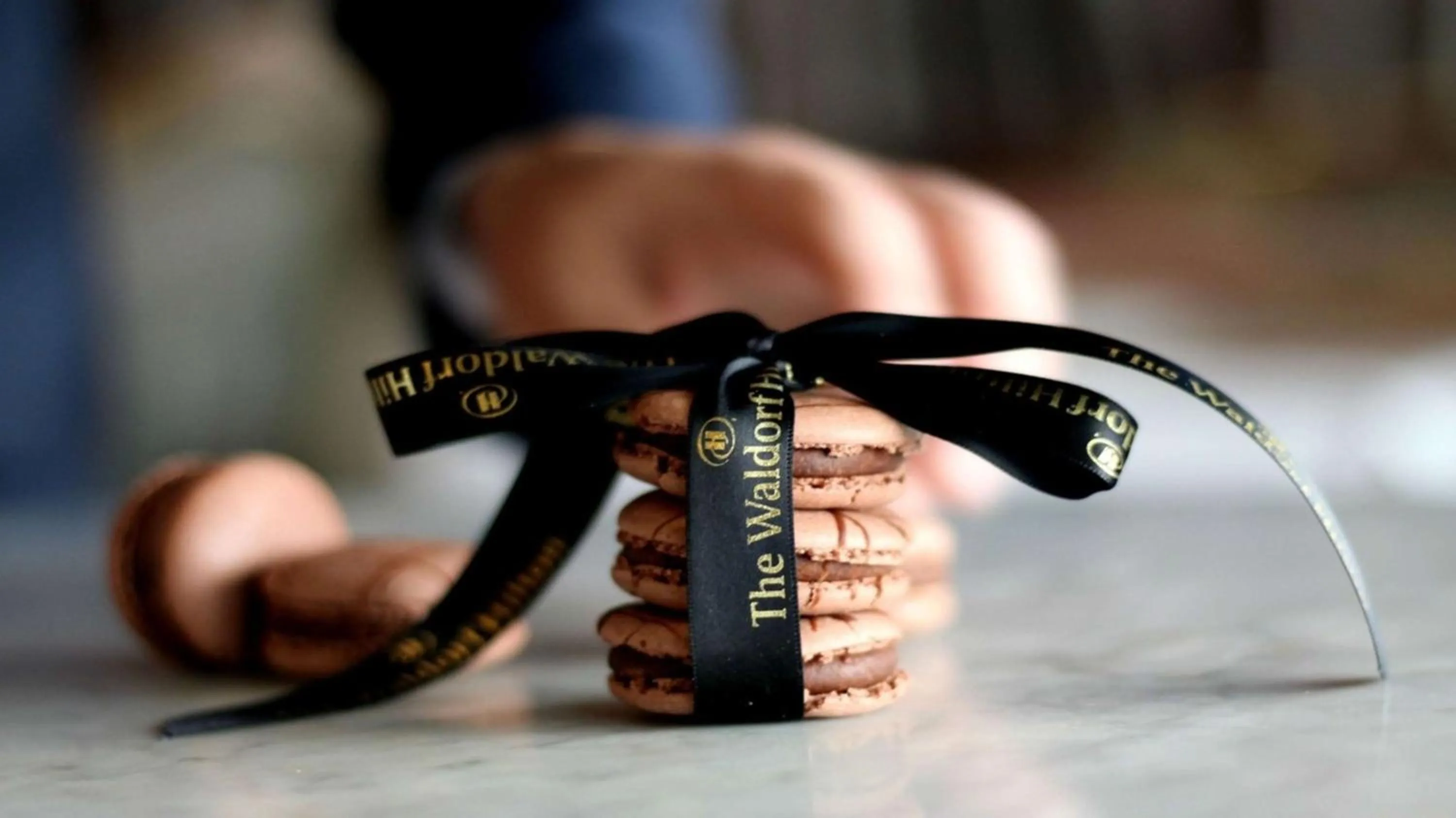 Dining area in The Waldorf Hilton