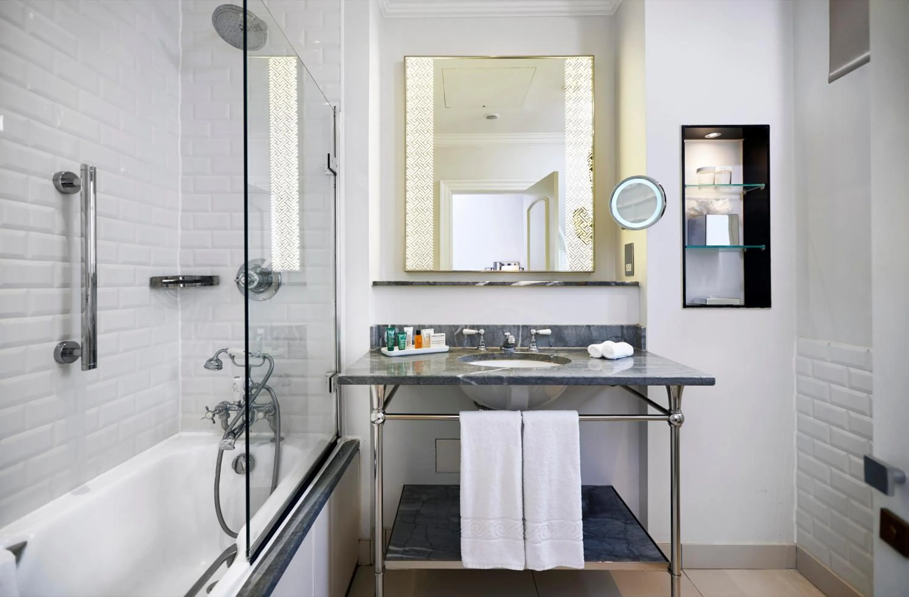 Bathroom in The Waldorf Hilton