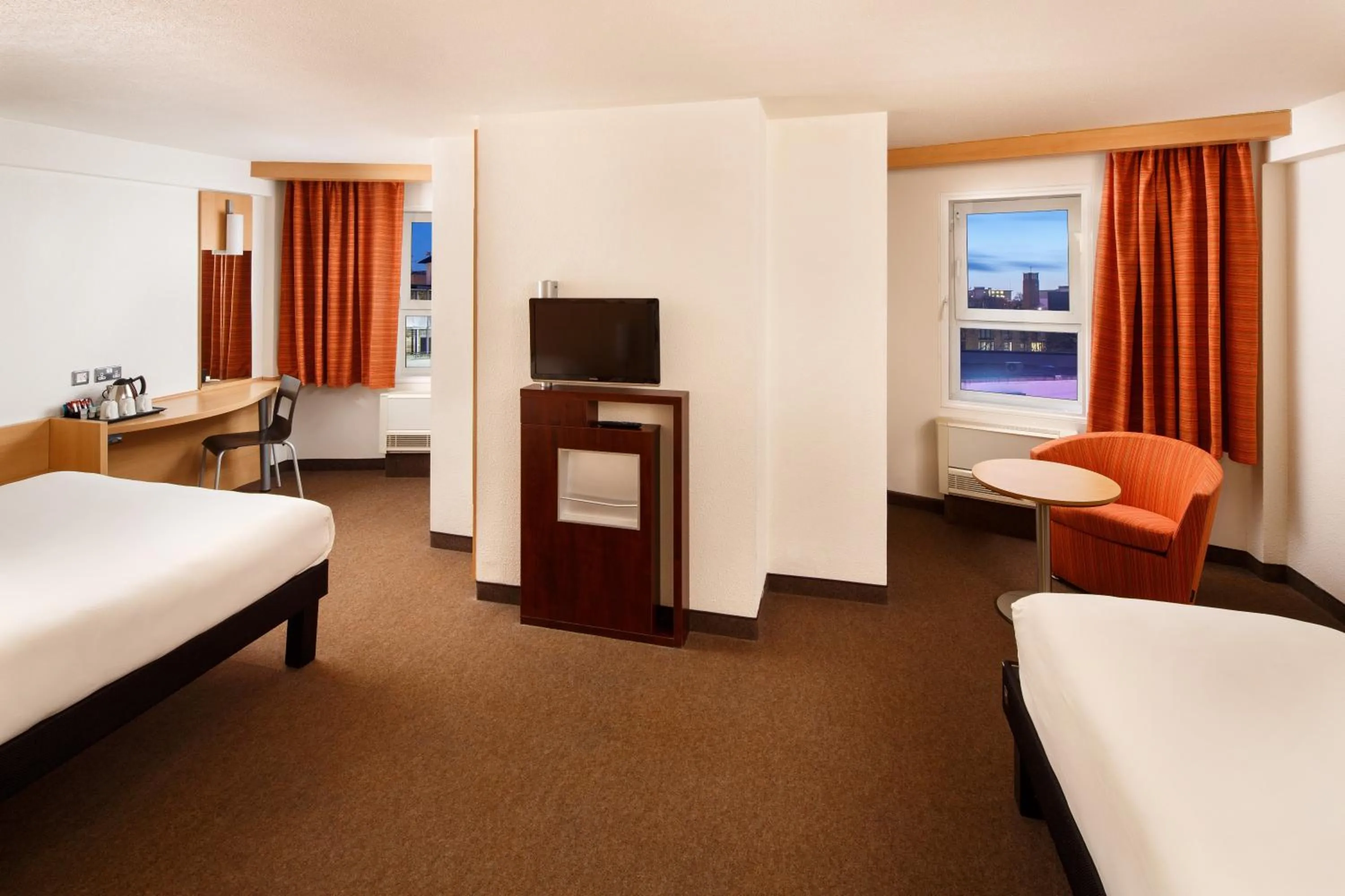 Bedroom, Bed in ibis Birmingham Centre New Street Station Hotel