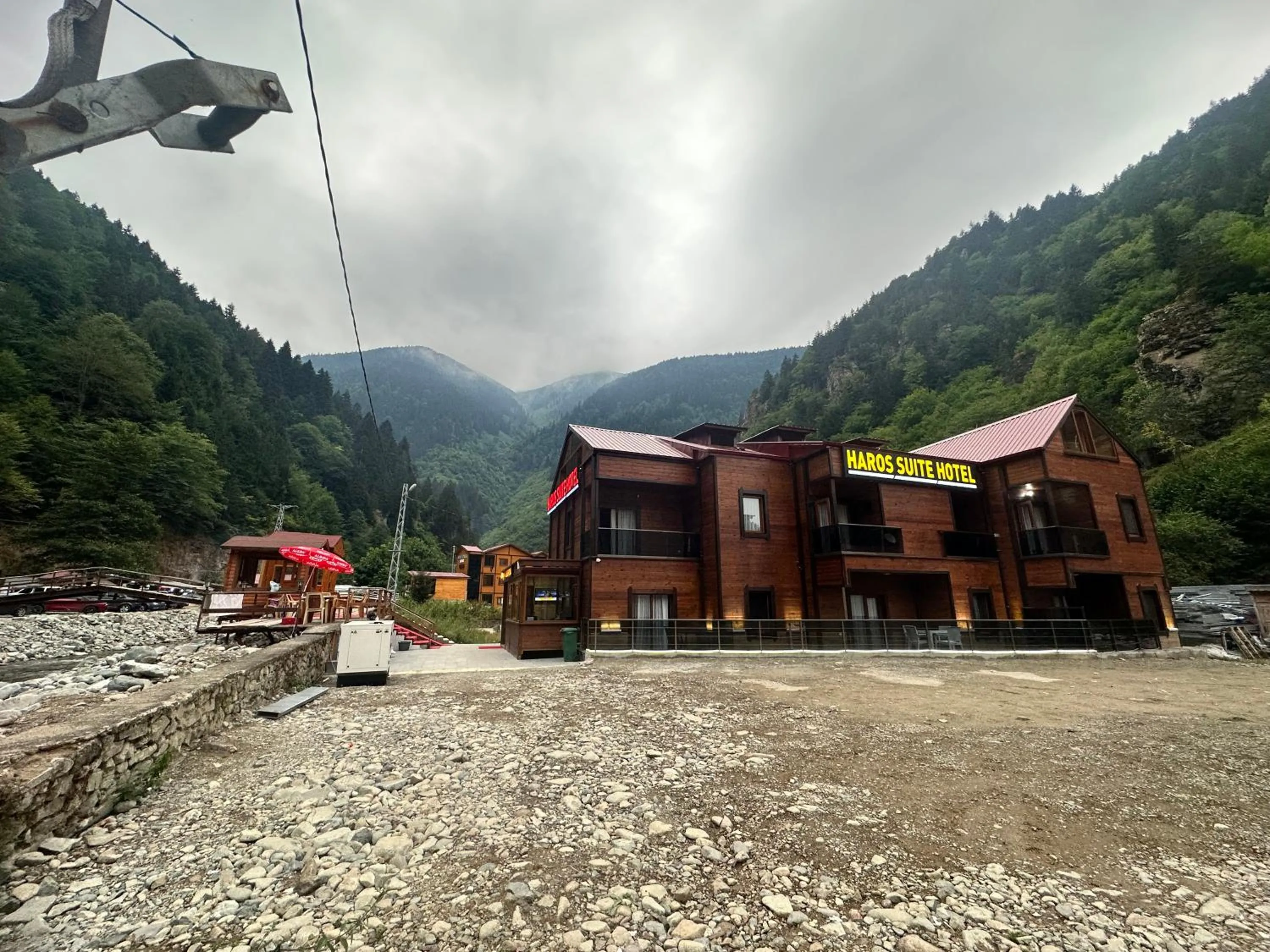 Property building in Haros Suite Hotel