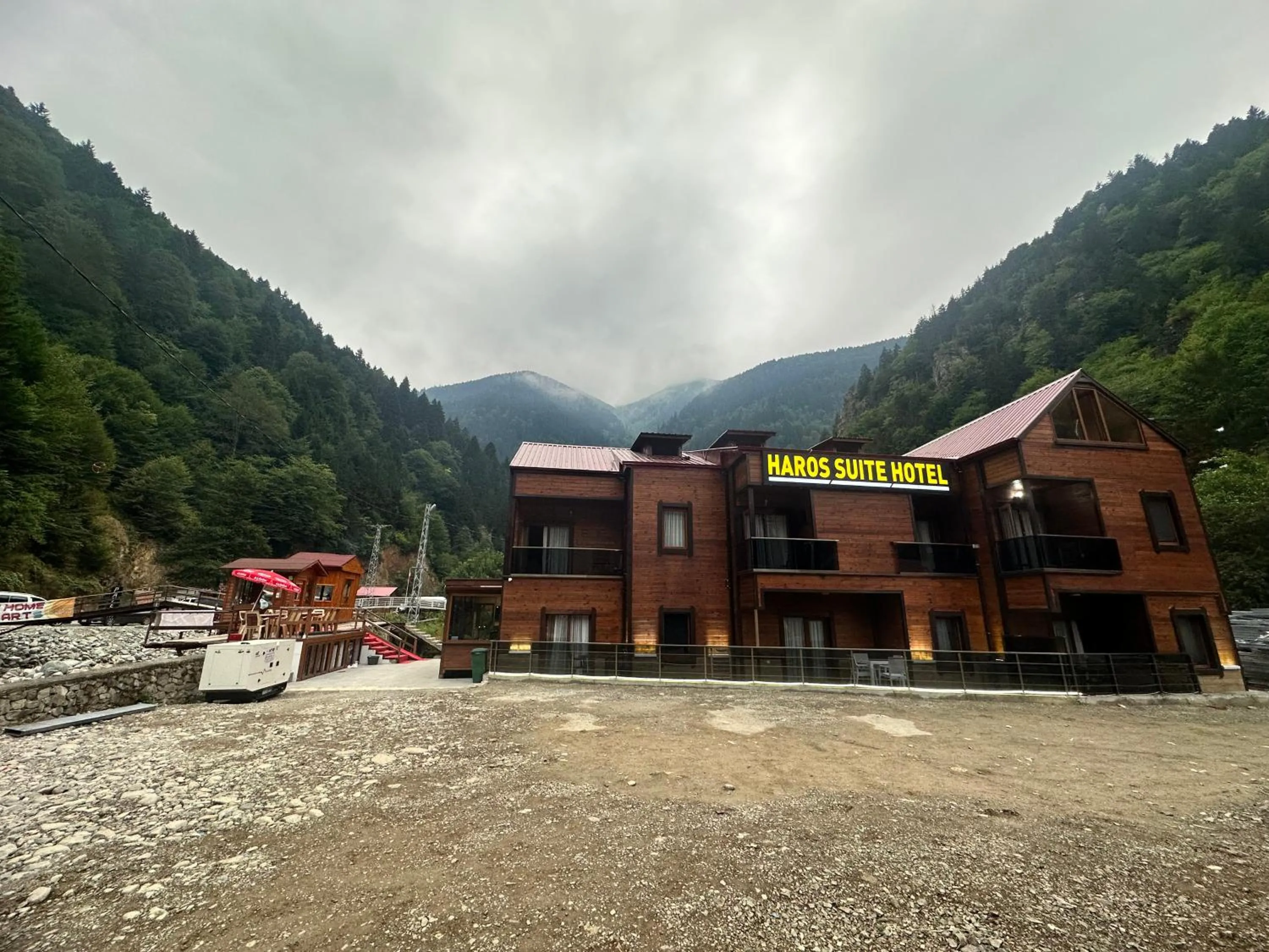 Property building in Haros Suite Hotel