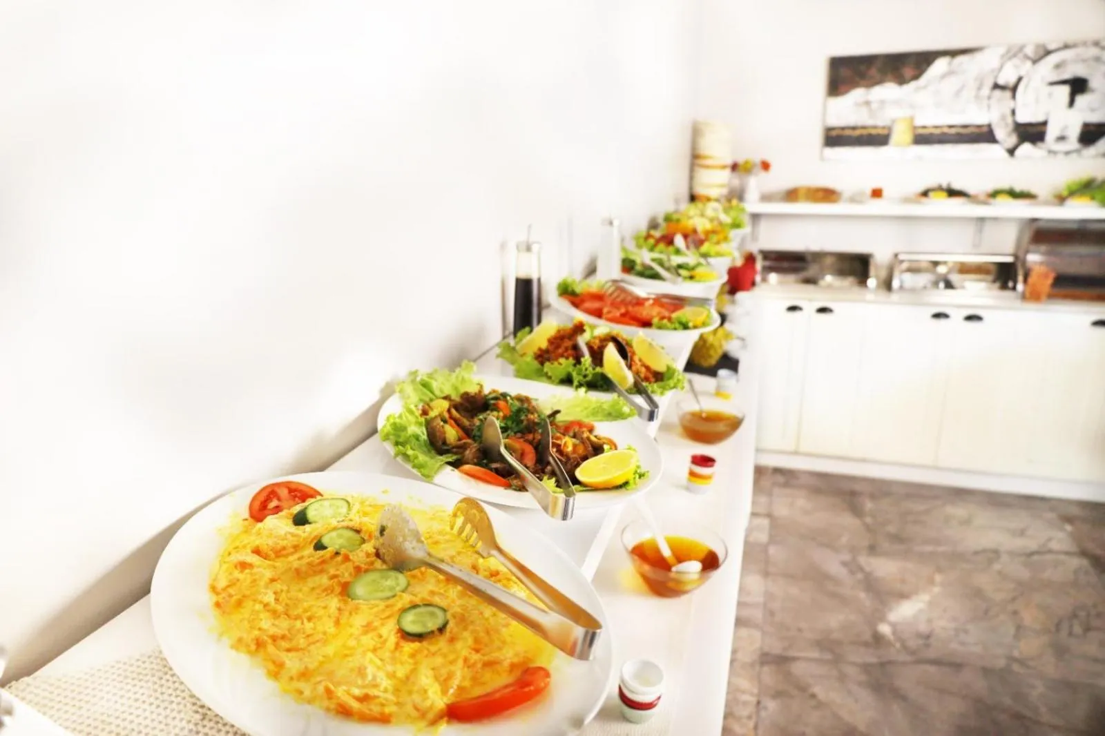 Buffet breakfast in Bakirkoy Tashan Business & Airport Hotel