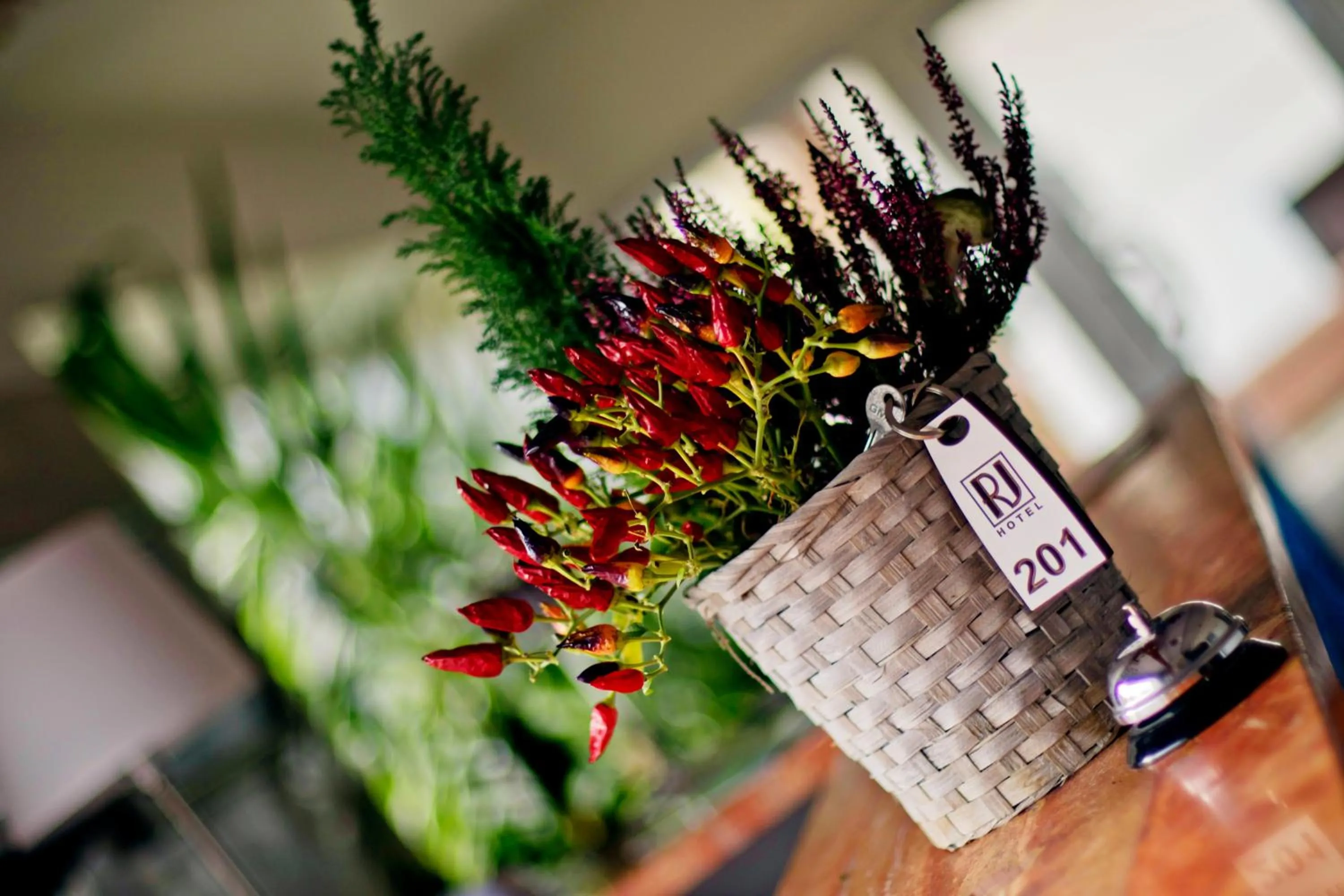 Facade/entrance in RJ Hotel