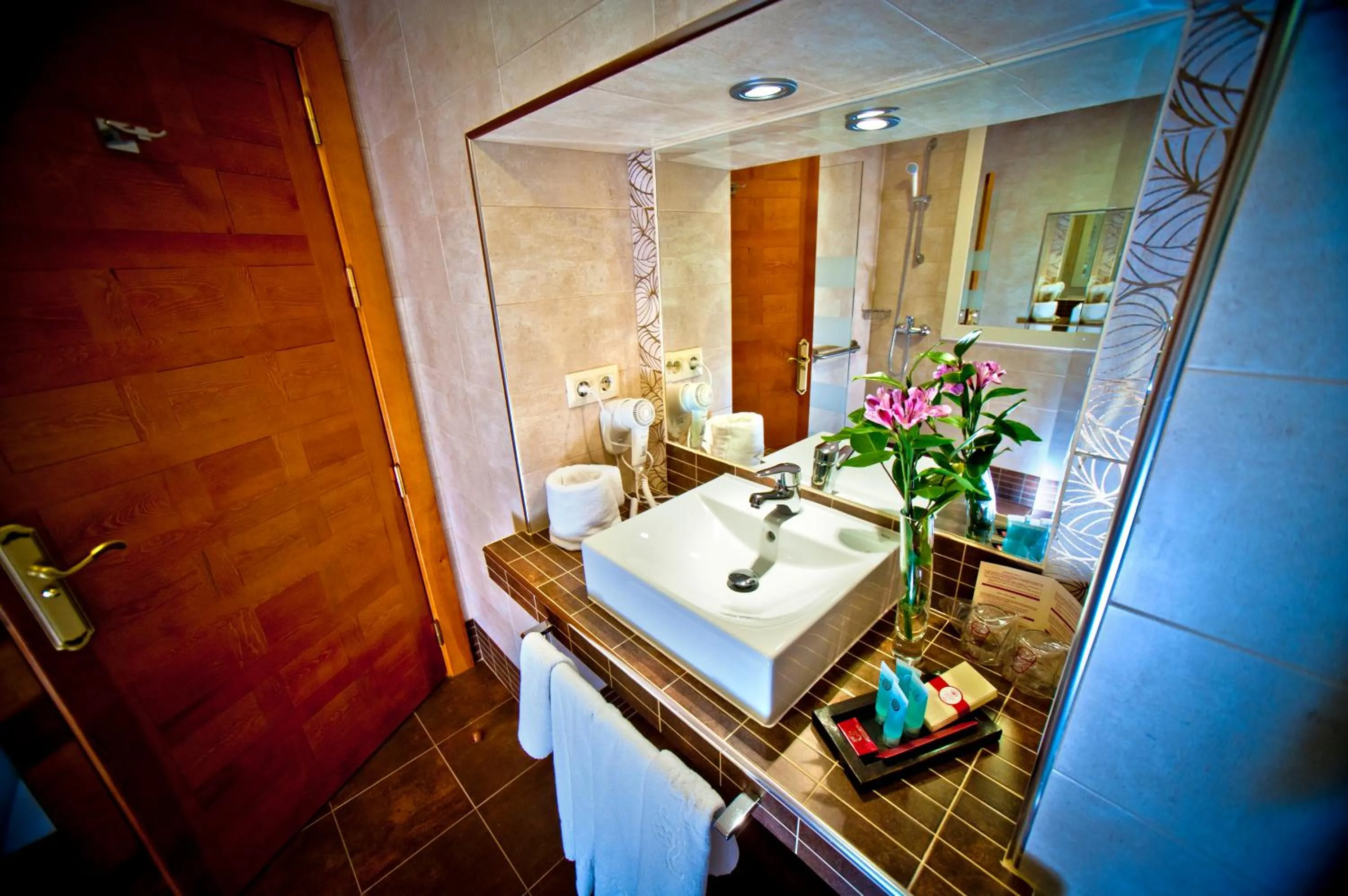 Bathroom in Hotel Condes de Castilla