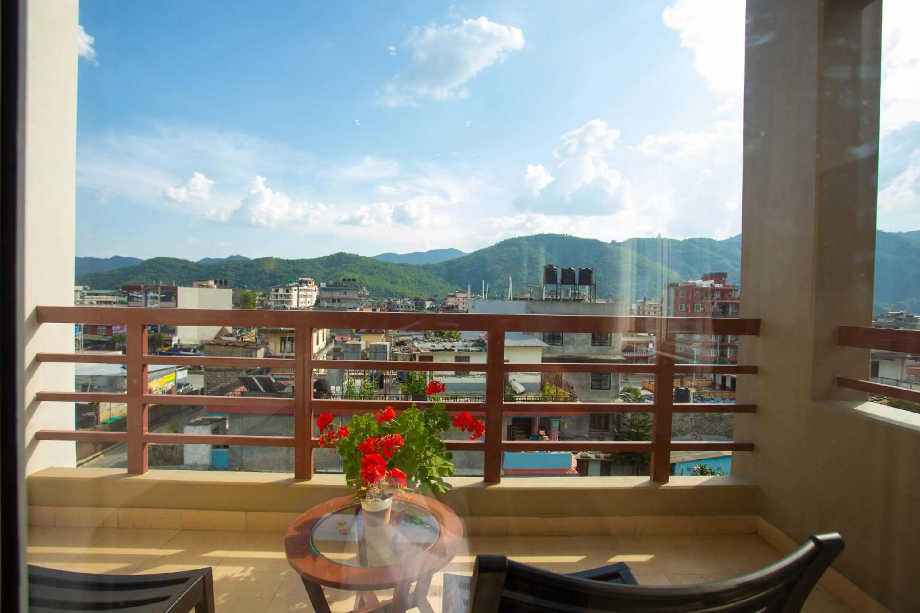 Mountain view in Hotel Lake Paradise