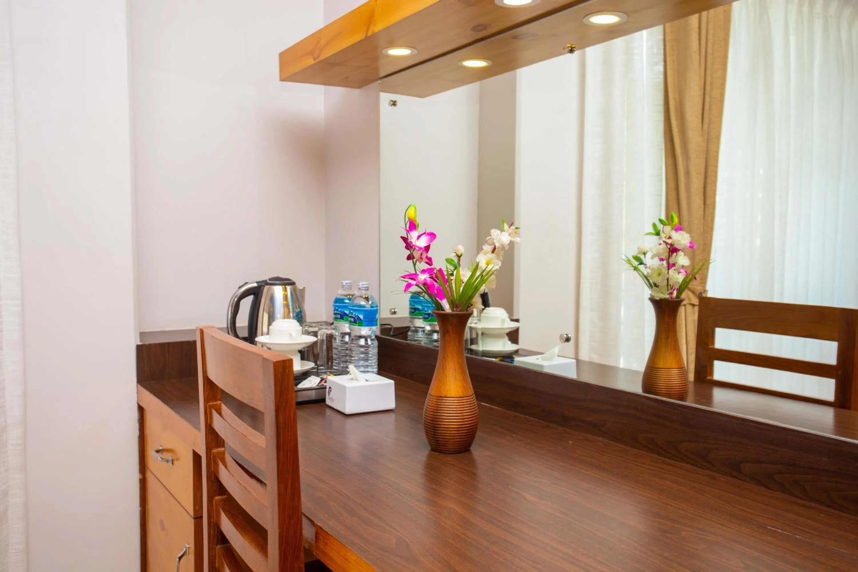 hair dresser in Hotel Lake Paradise