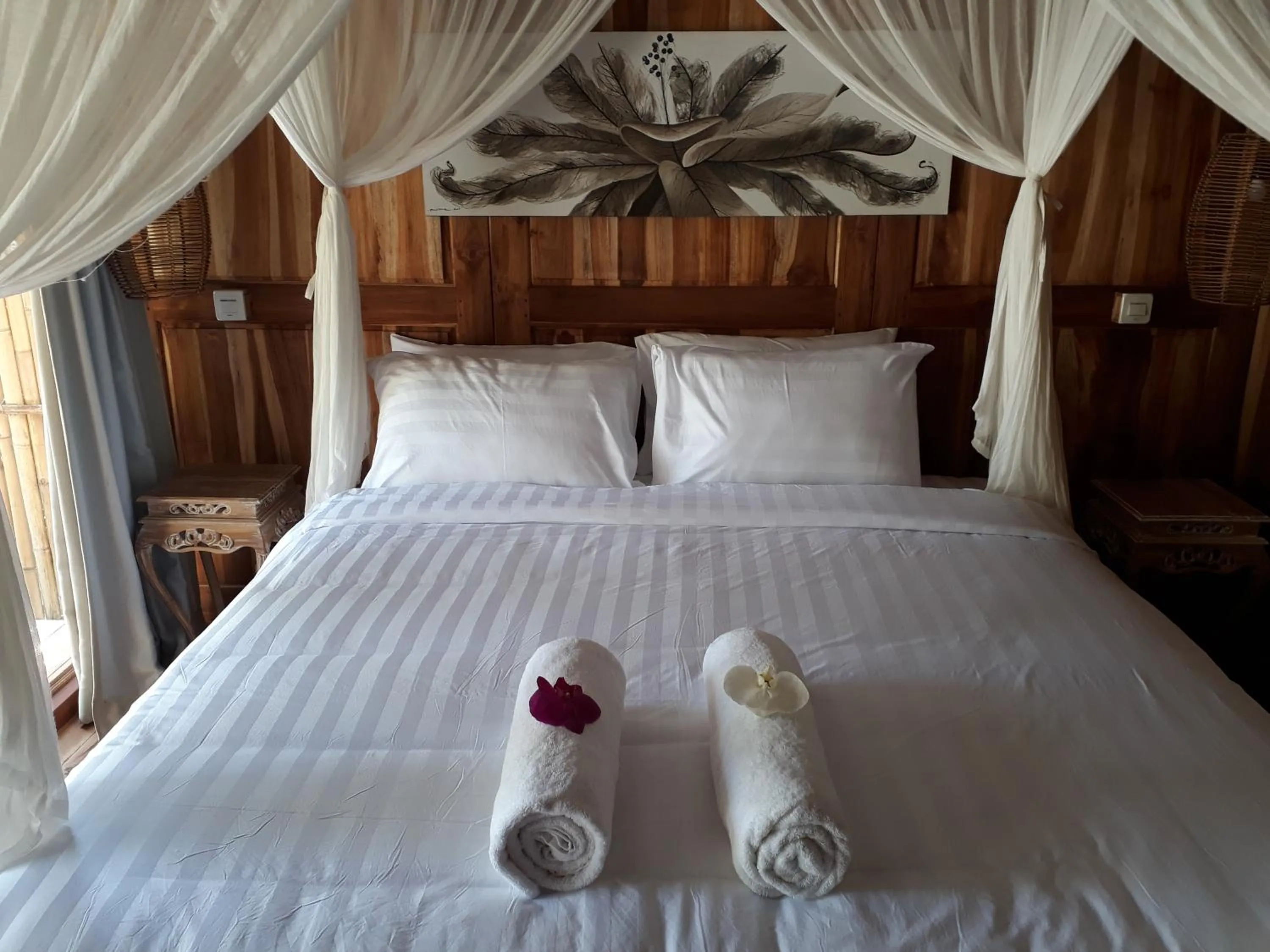 Bed in Ganesh Villa