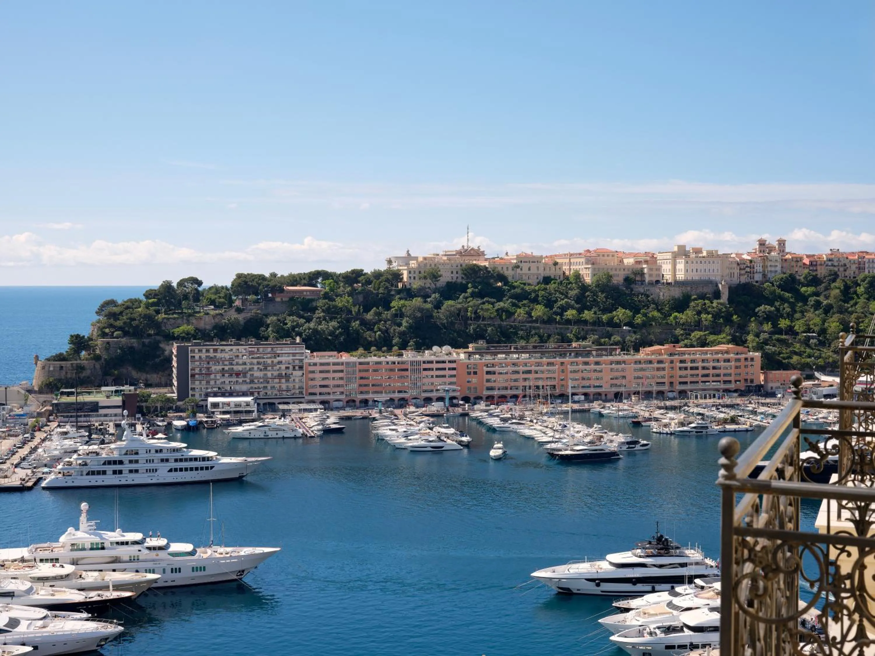 Sea view in Hôtel Hermitage Monte-Carlo