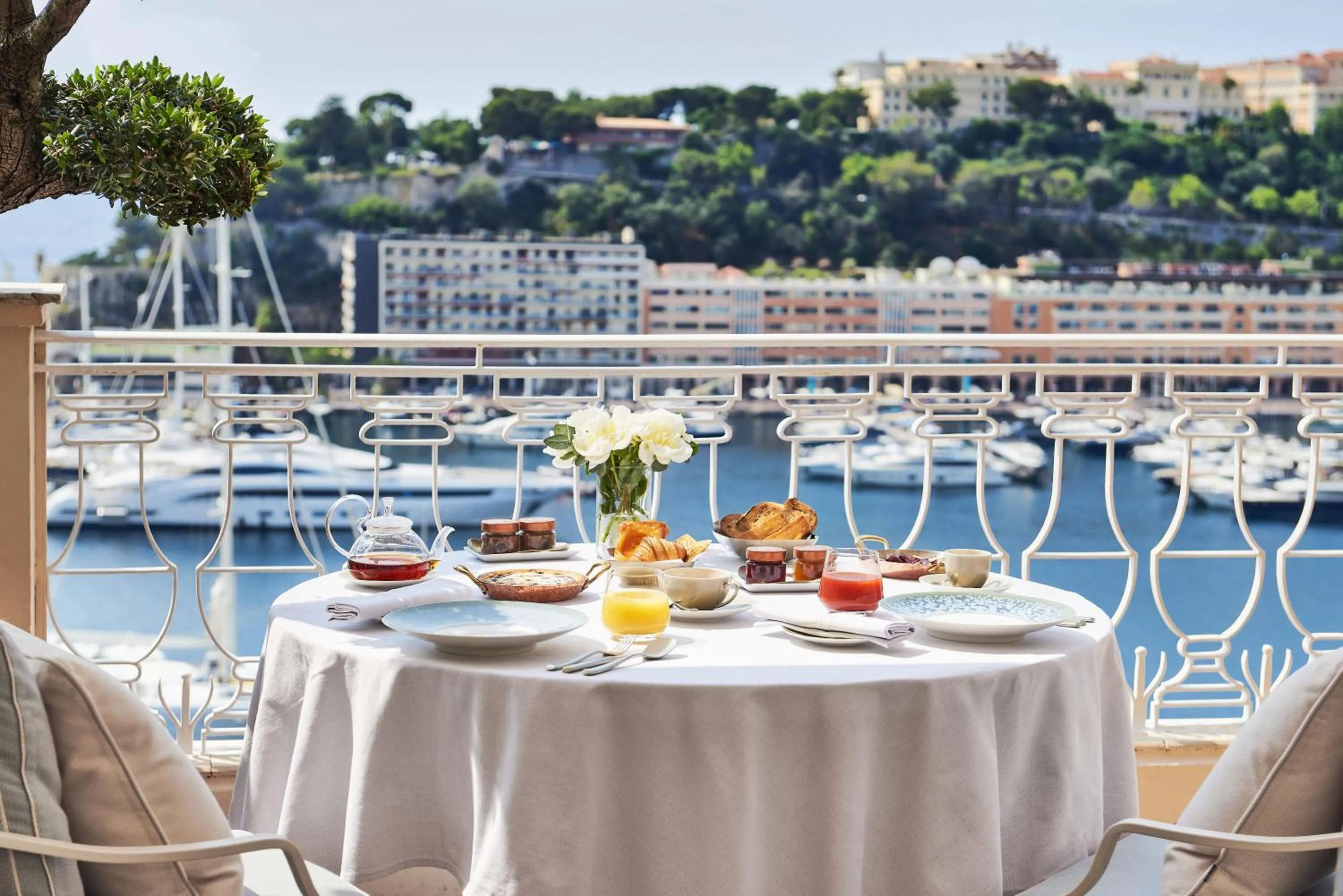 Breakfast in Hôtel Hermitage Monte-Carlo