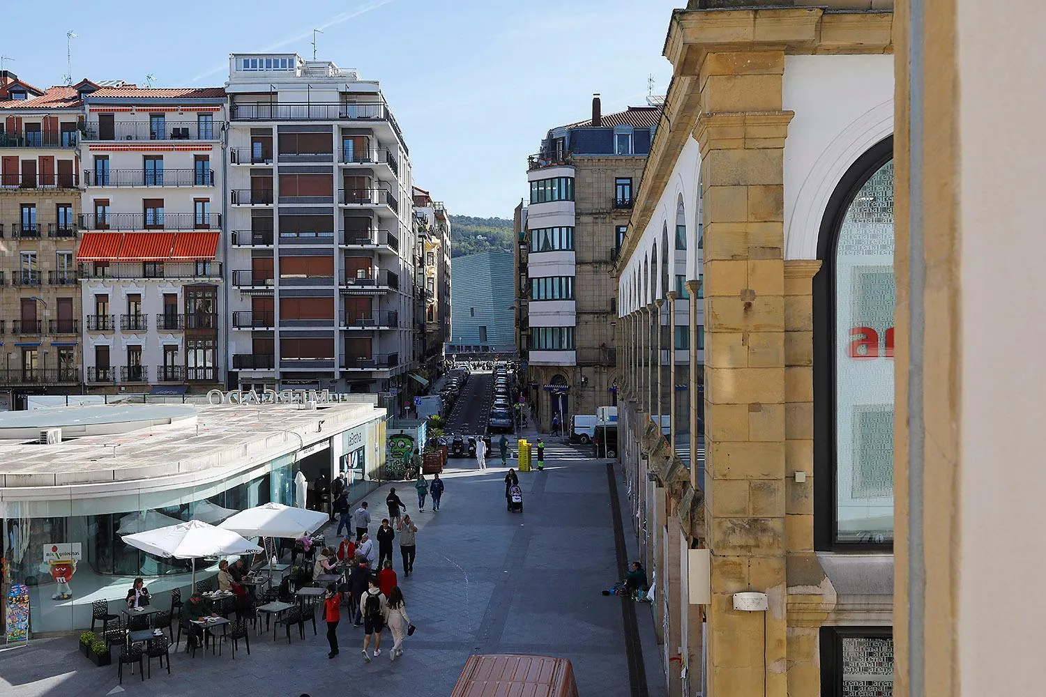 View (from property/room) in Pensión Balerdi