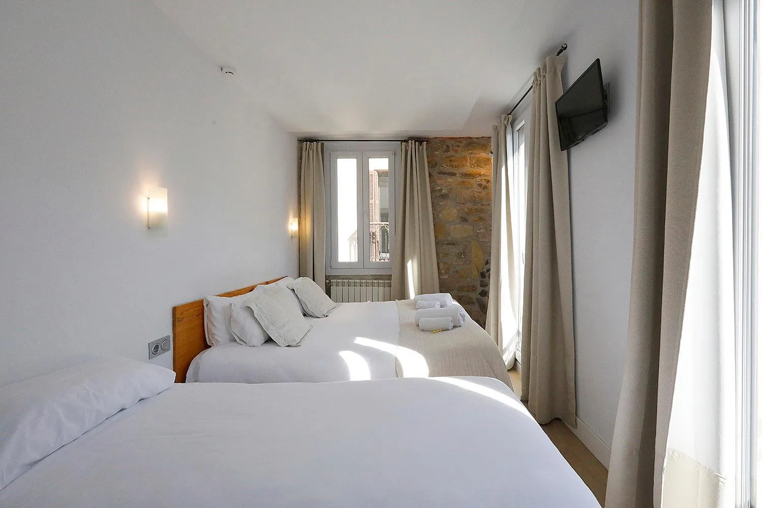 Bedroom, Bed in Pensión Balerdi