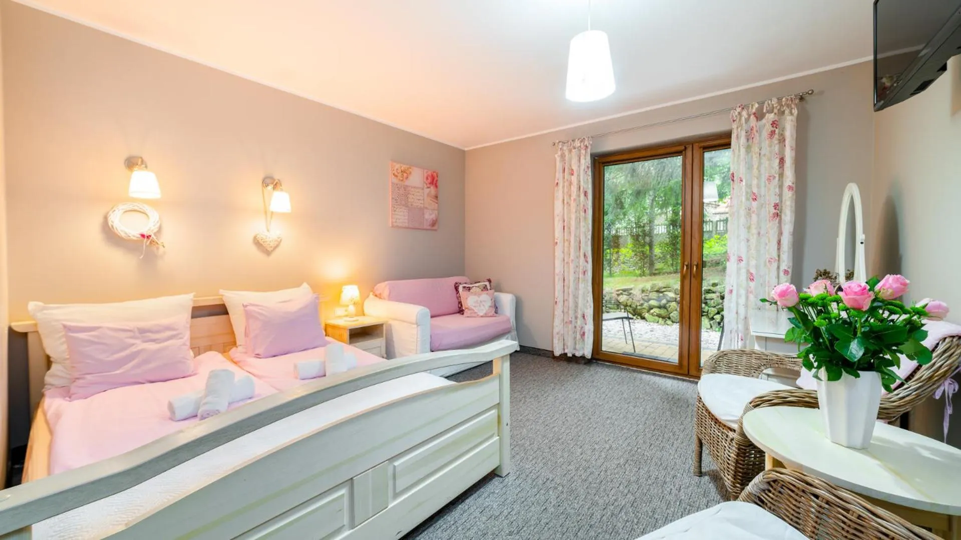 Bed in WILLA IZBICA KARPACZ