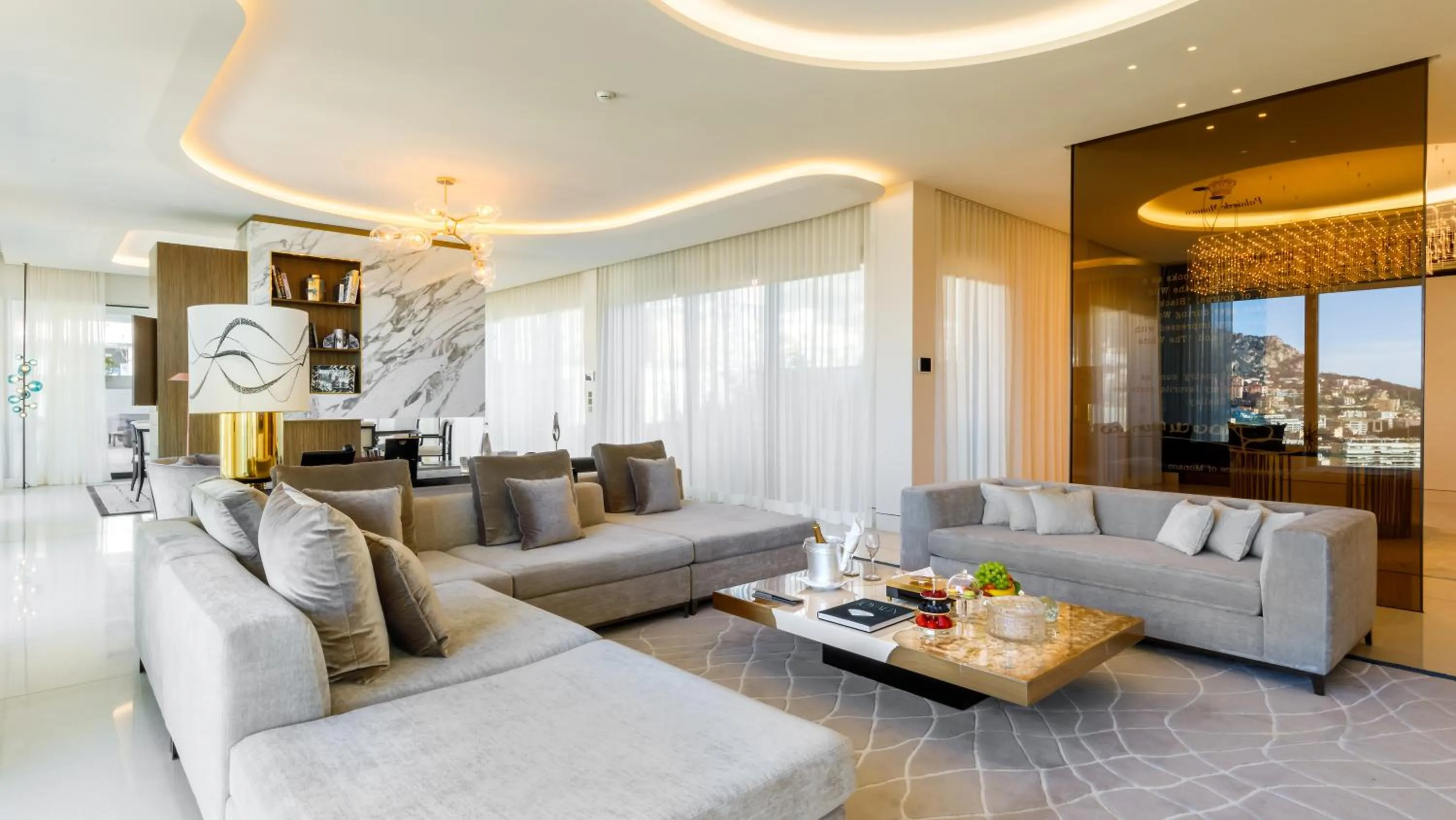 Living room in Hôtel de Paris Monte-Carlo