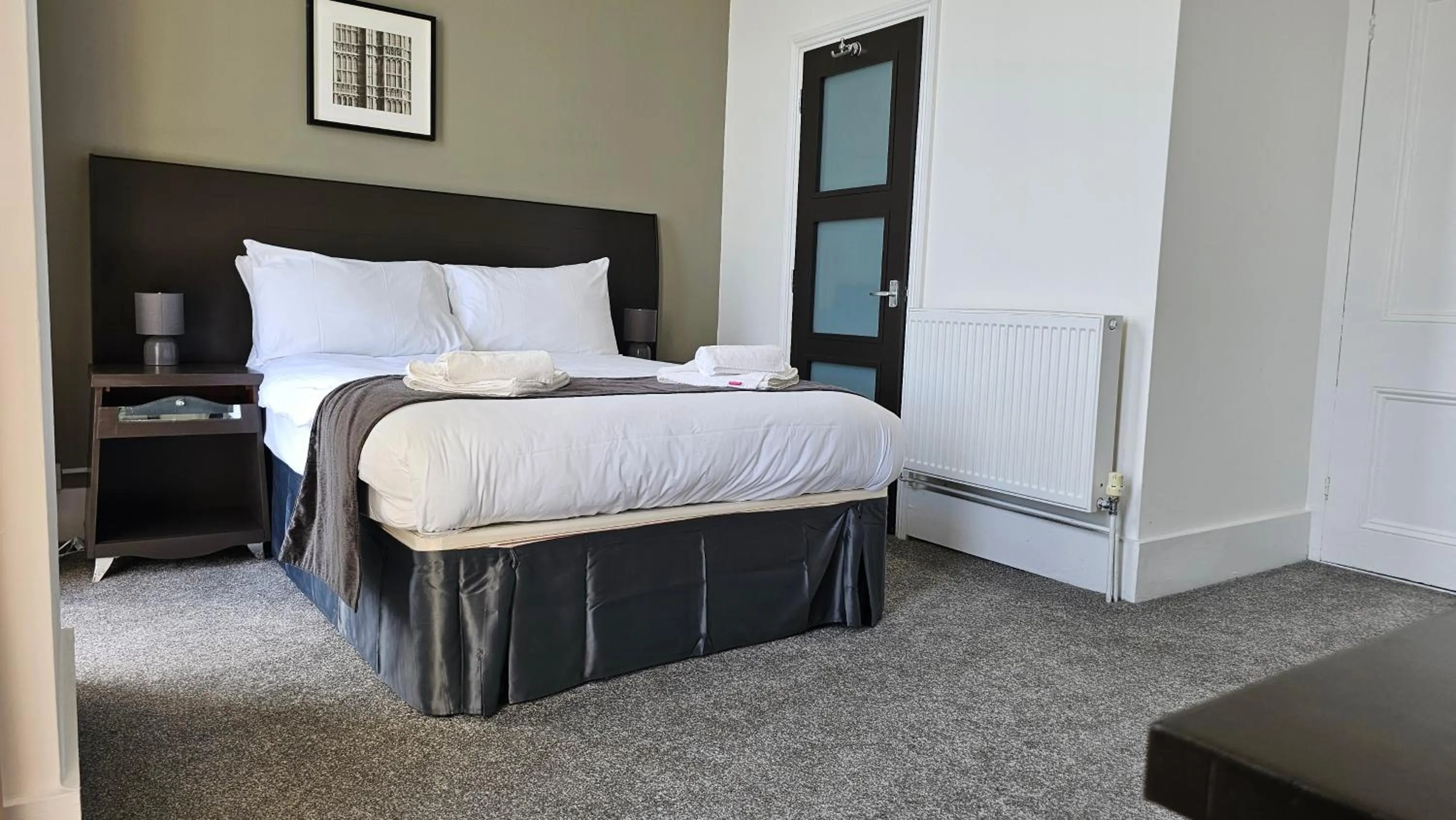 Bed in The Strand Hotel