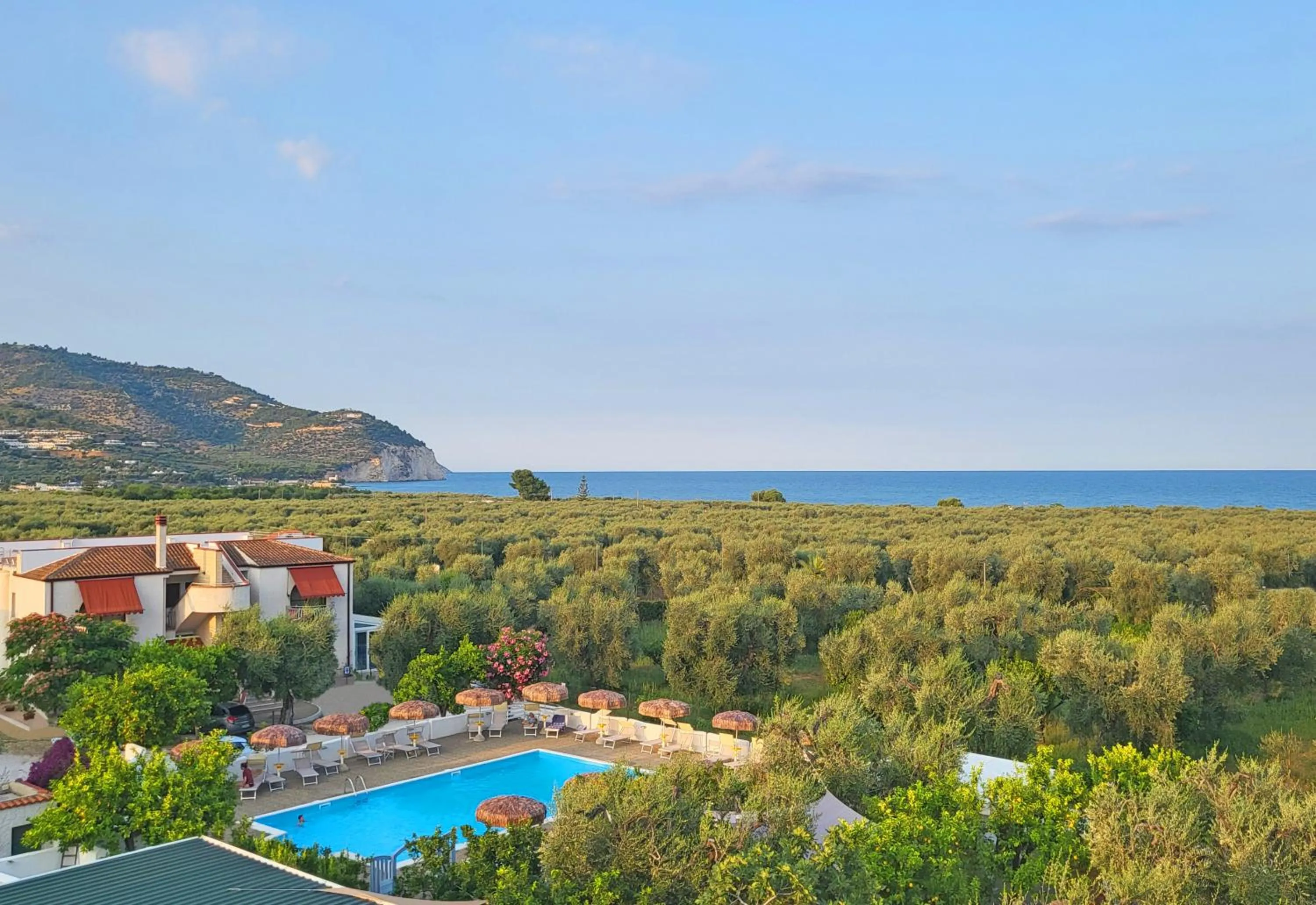 Balcony/Terrace in Hotel Residence Torre Del Porto