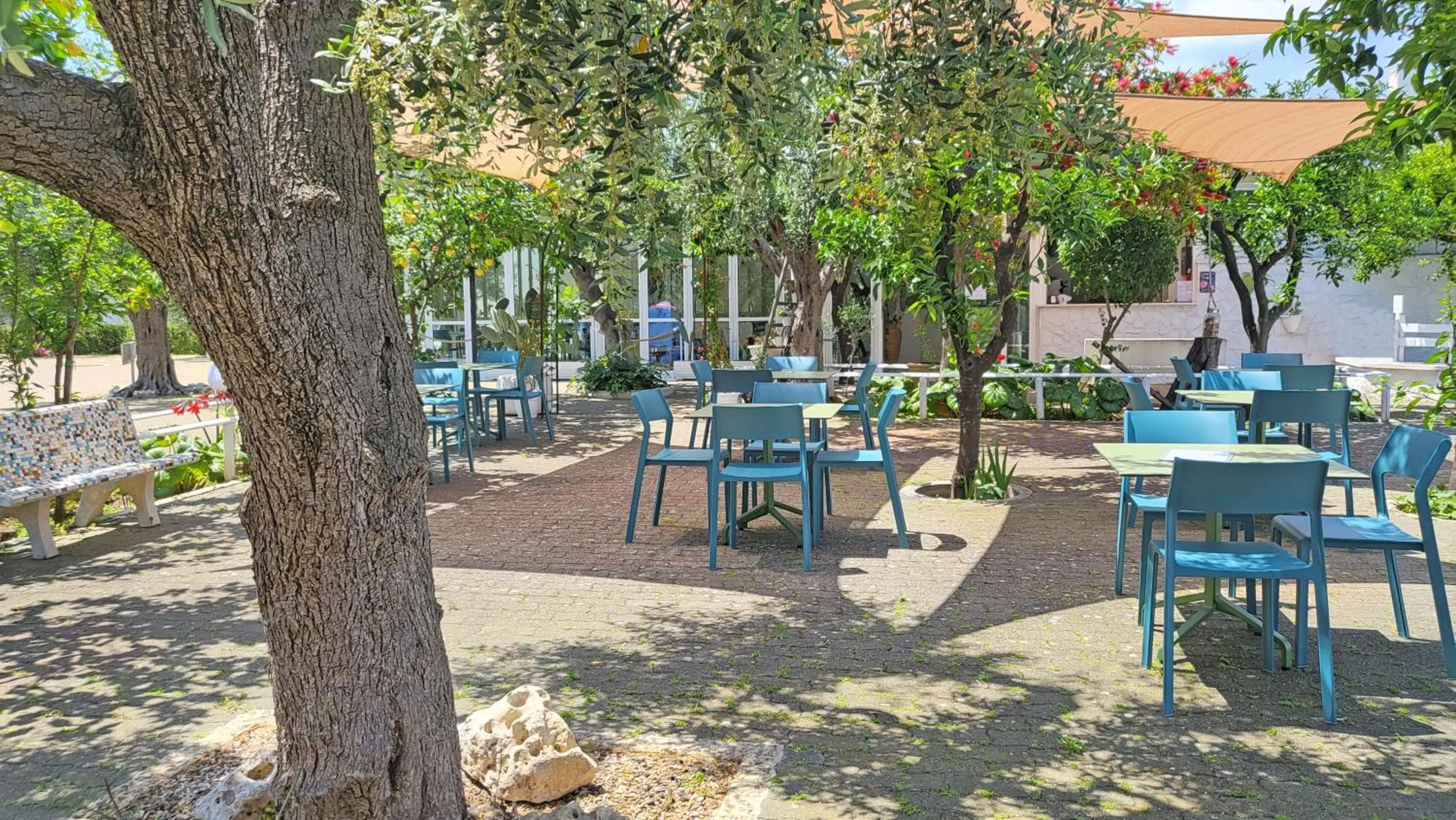 Garden in Hotel Residence Torre Del Porto
