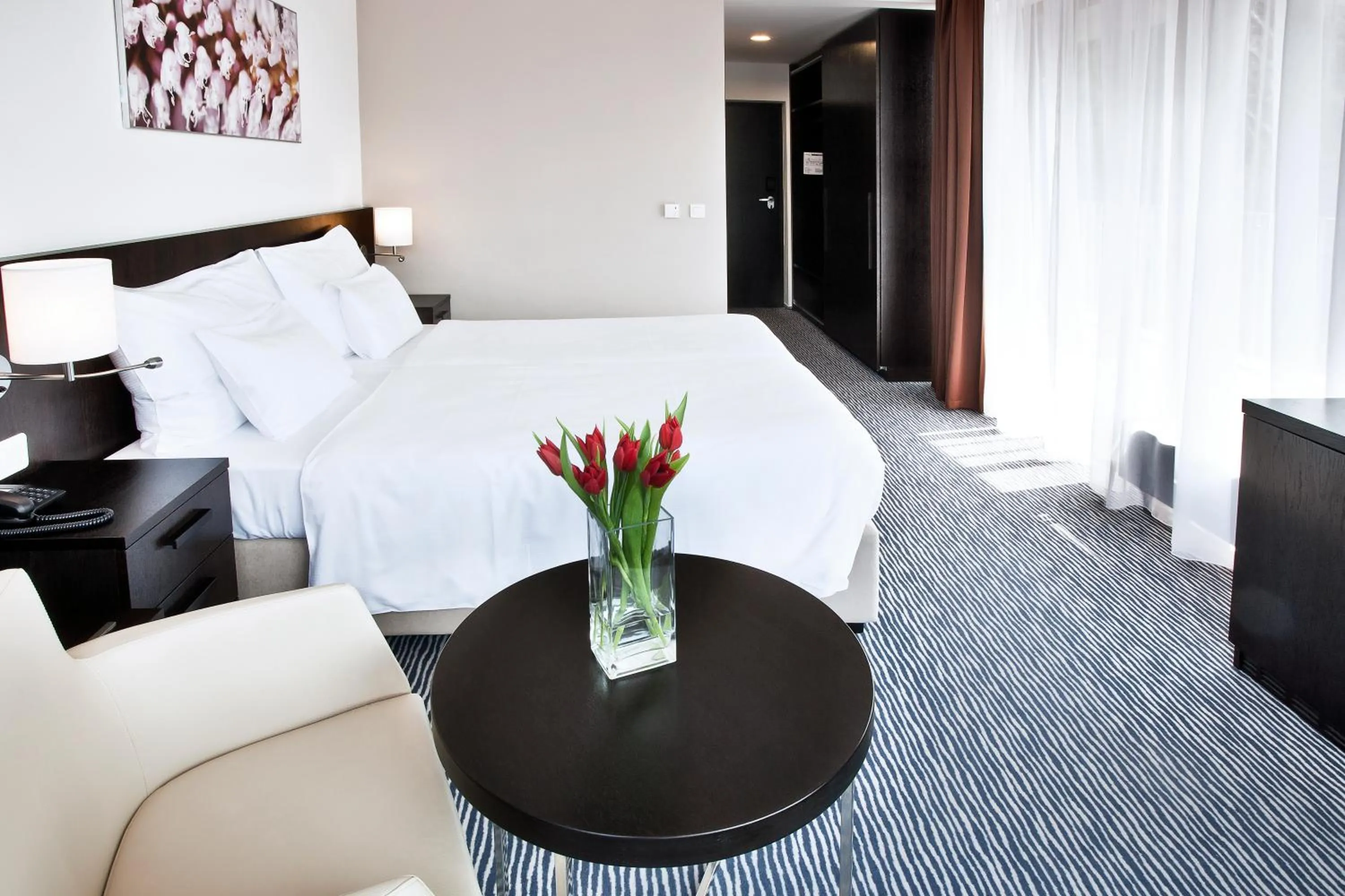 Bed in Wellness Hotel Vista