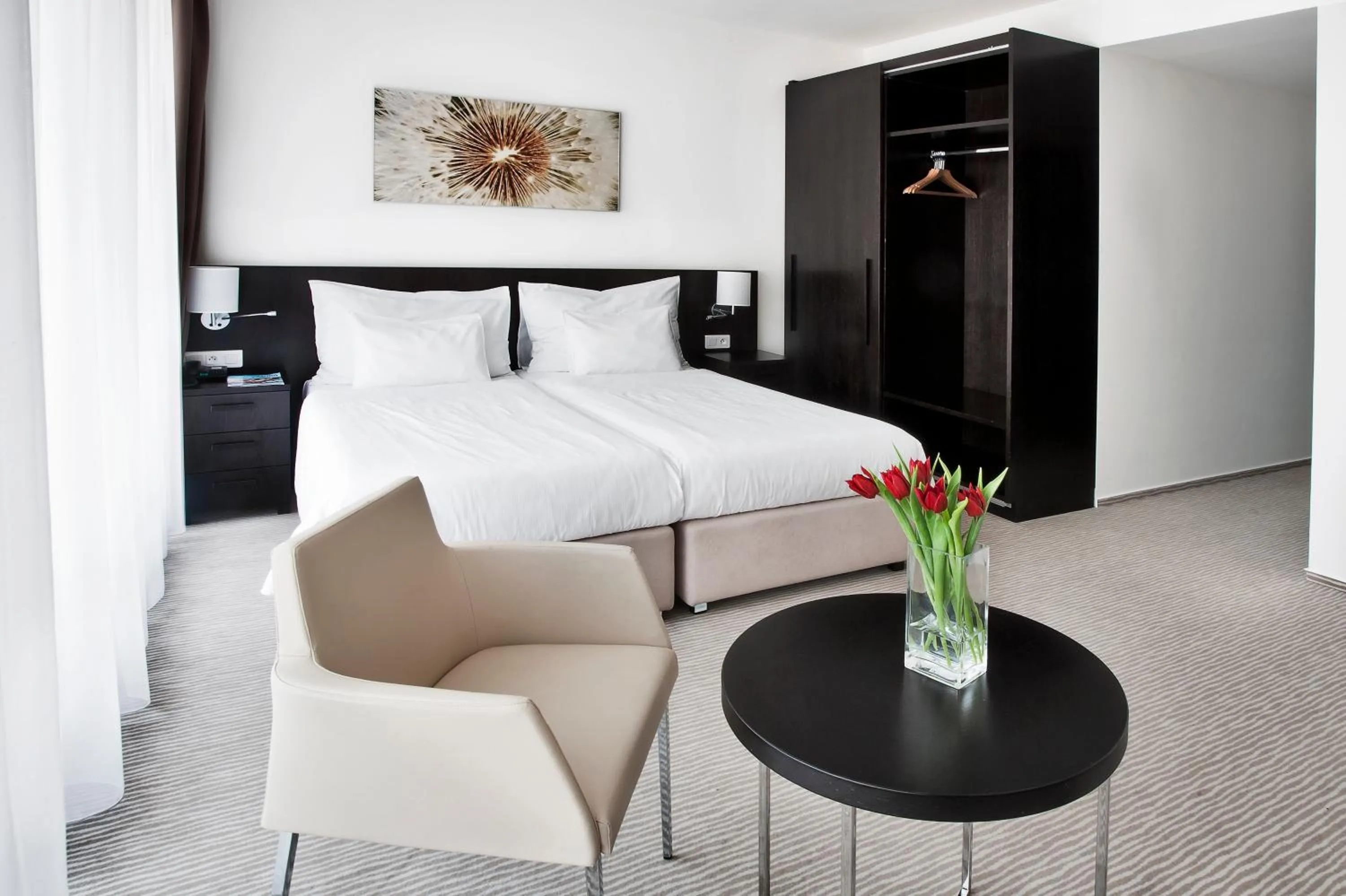 Bed in Wellness Hotel Vista