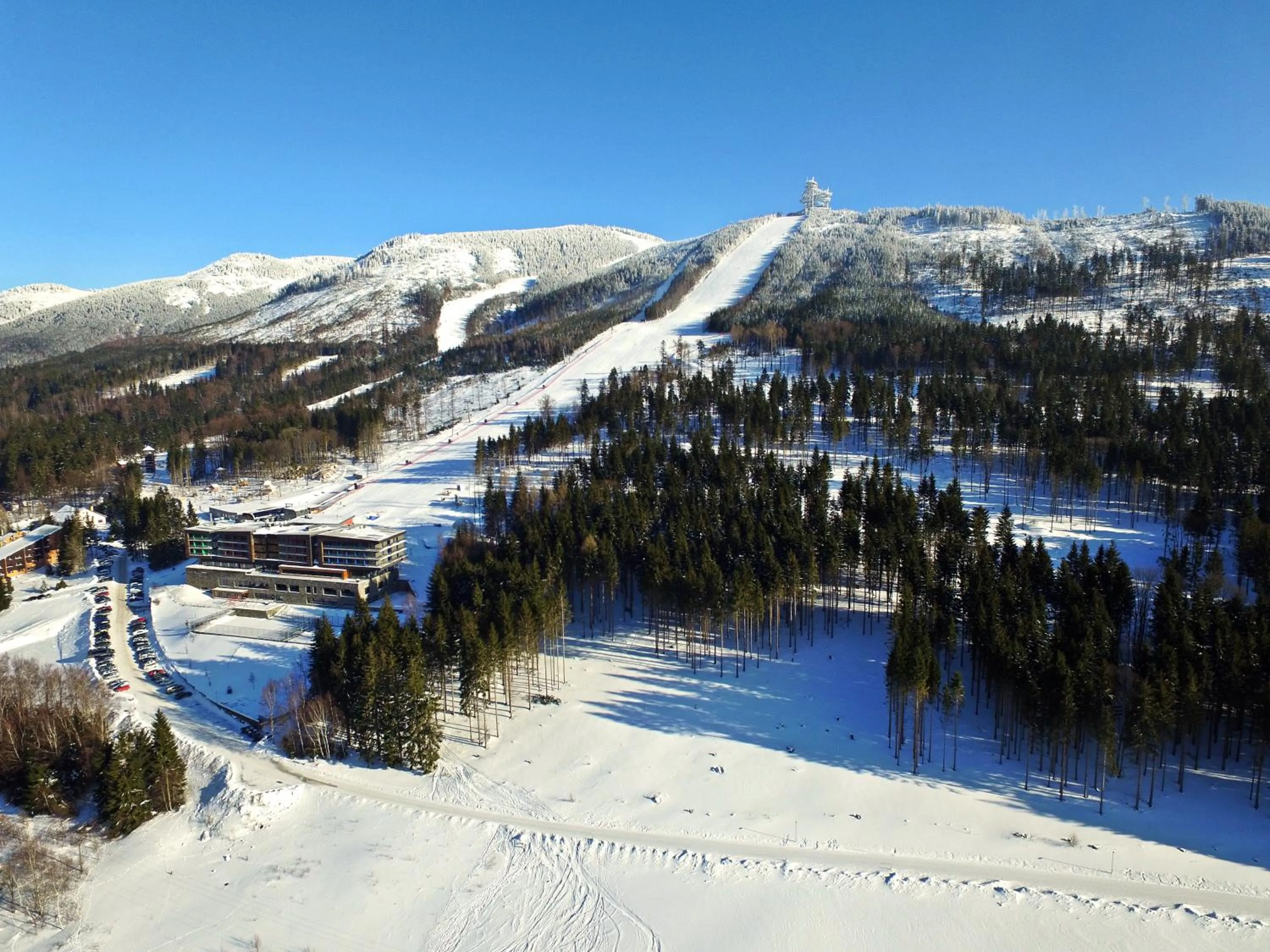 Property building in Wellness Hotel Vista
