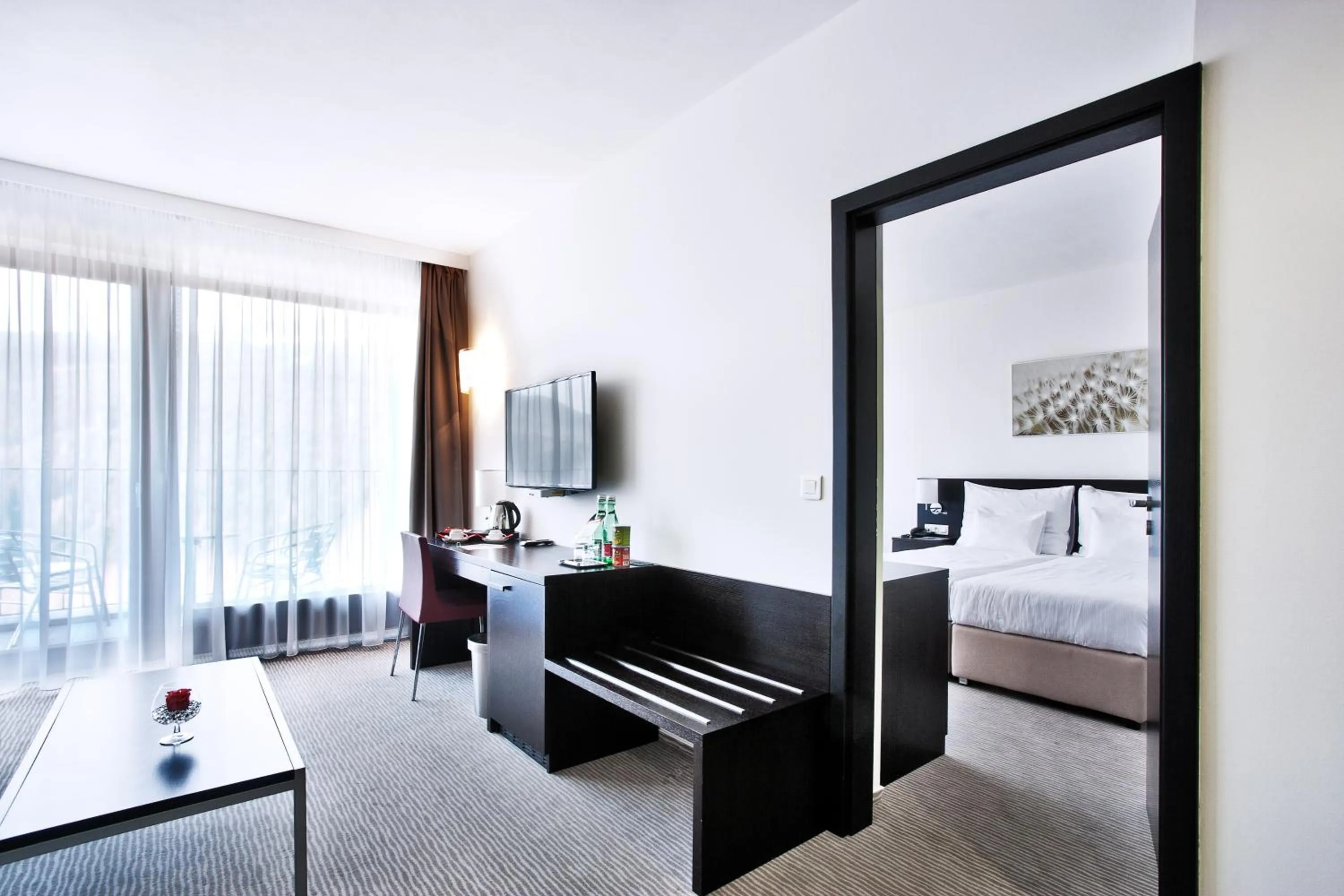 Bed in Wellness Hotel Vista