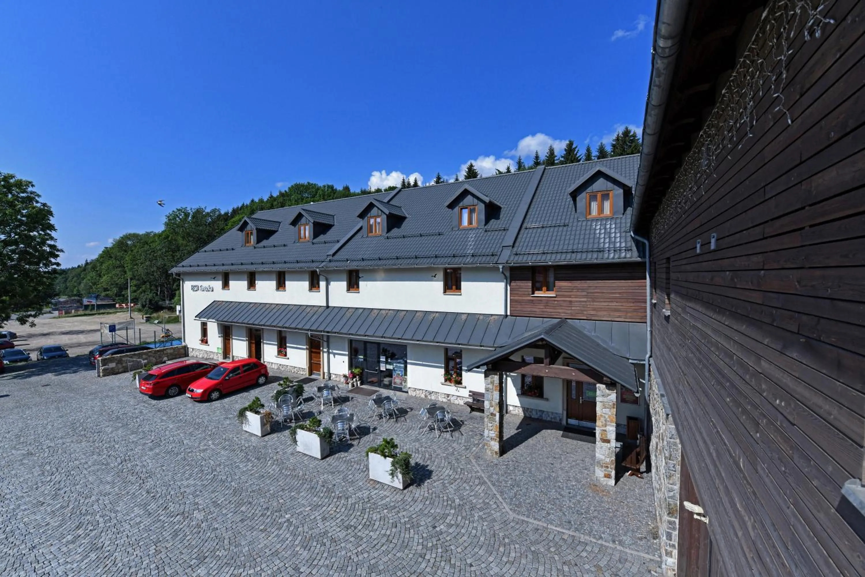 Property building in Penzion Terezka