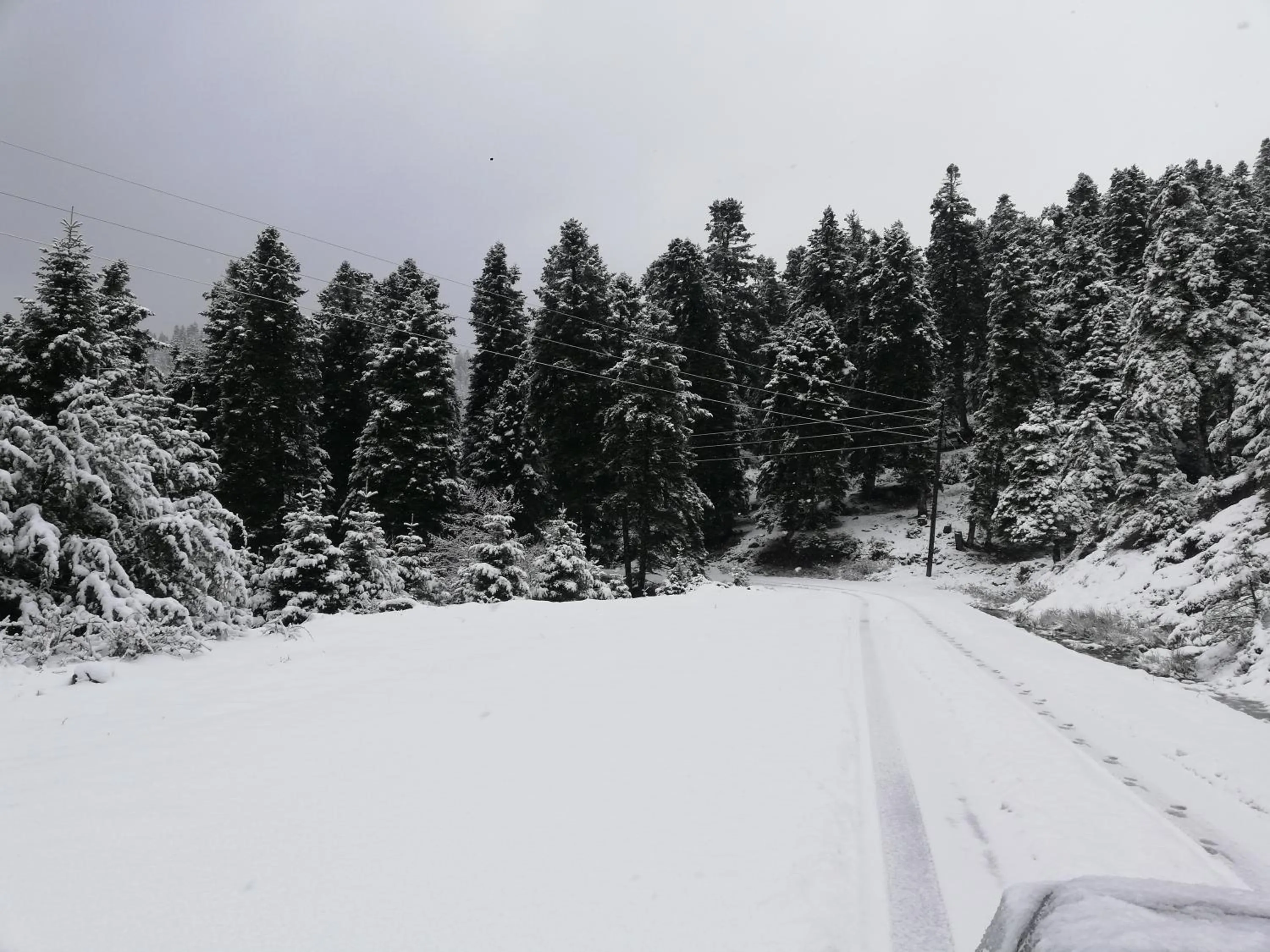 Natural landscape in Xenonas Kypseli