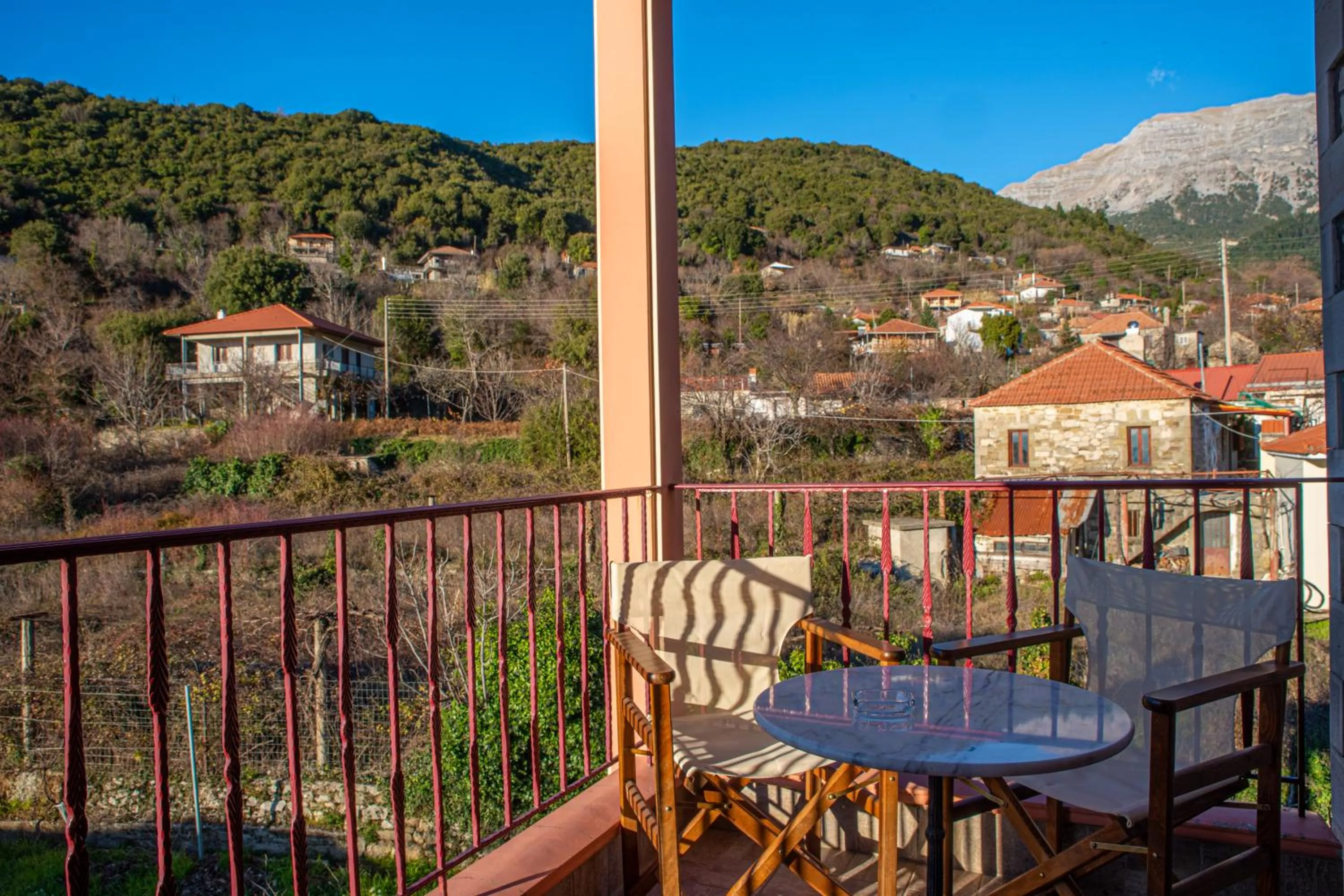 Balcony/Terrace in Xenonas Kypseli
