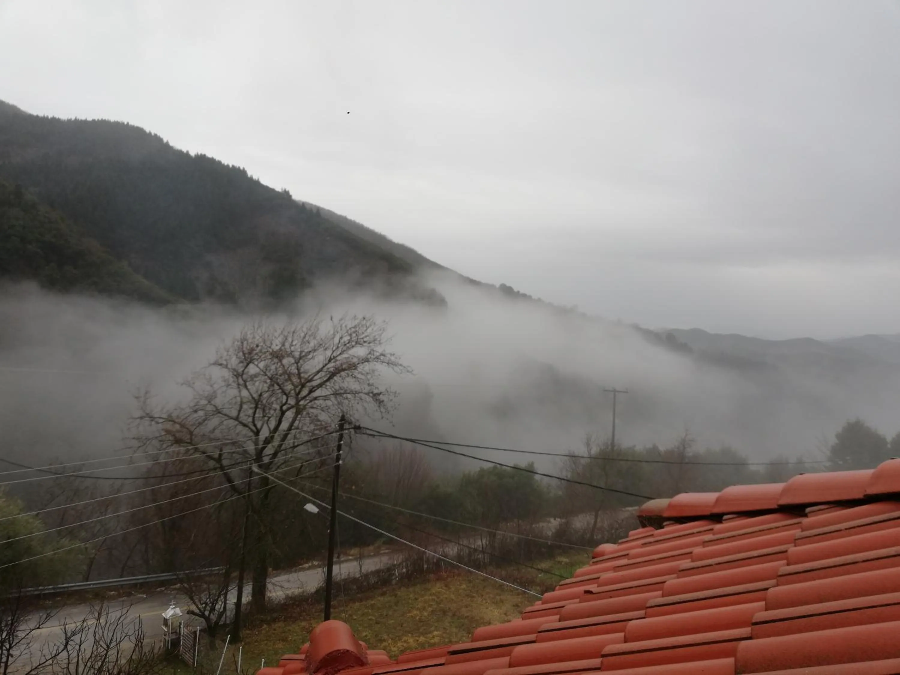 Natural landscape in Xenonas Kypseli