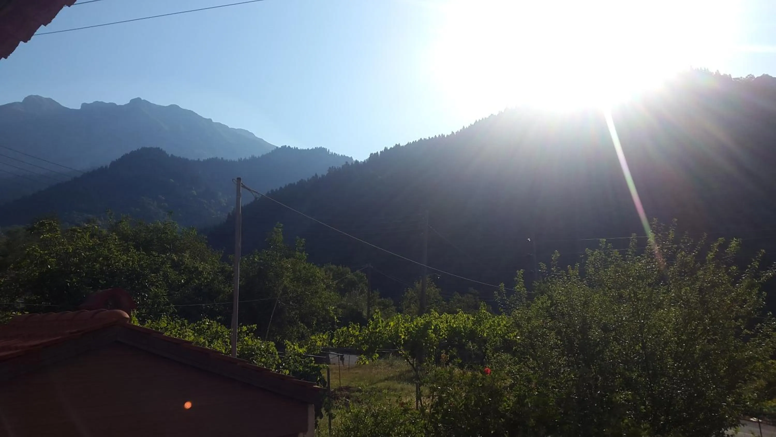 Natural landscape in Xenonas Kypseli