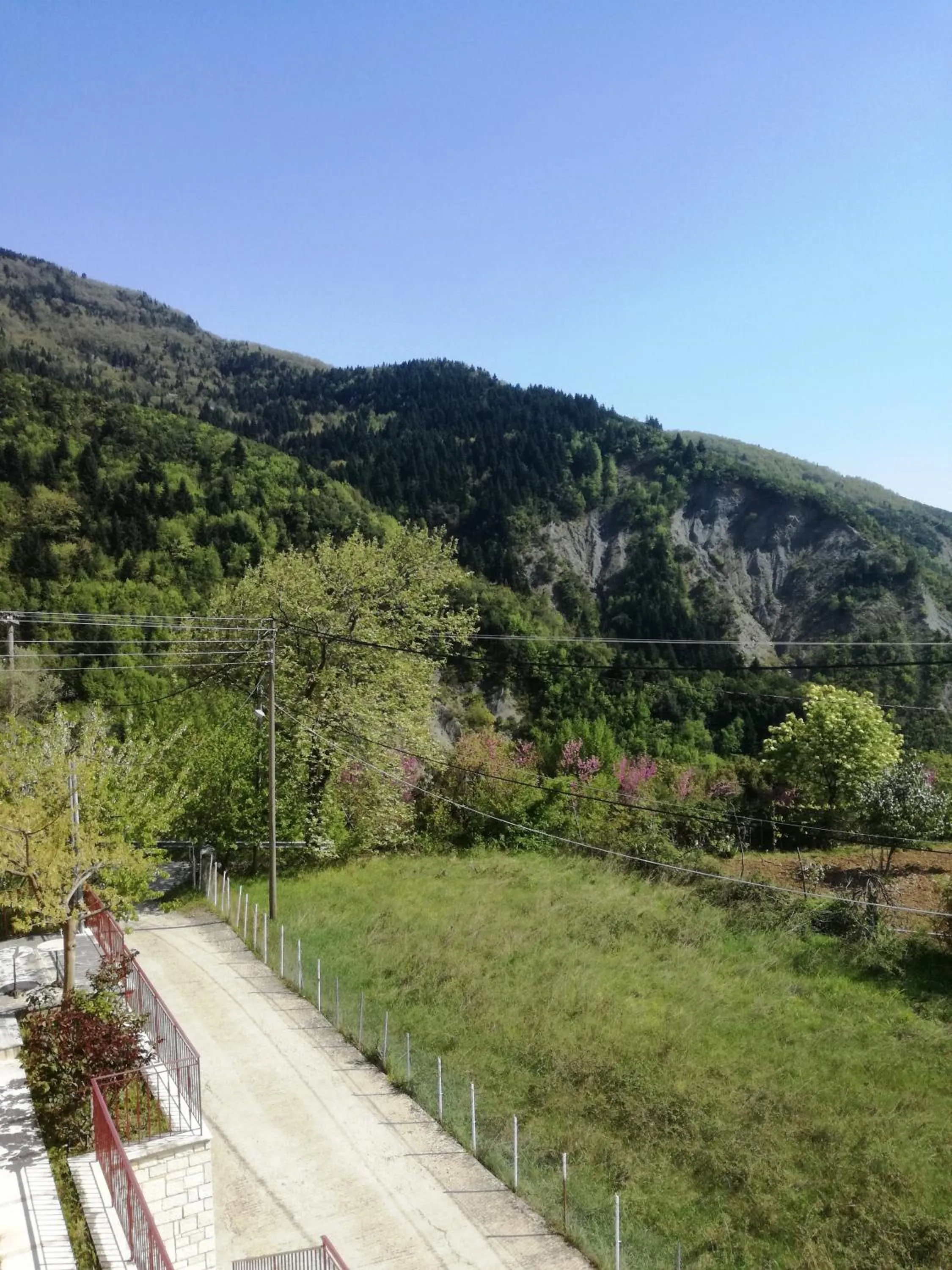 Natural landscape in Xenonas Kypseli