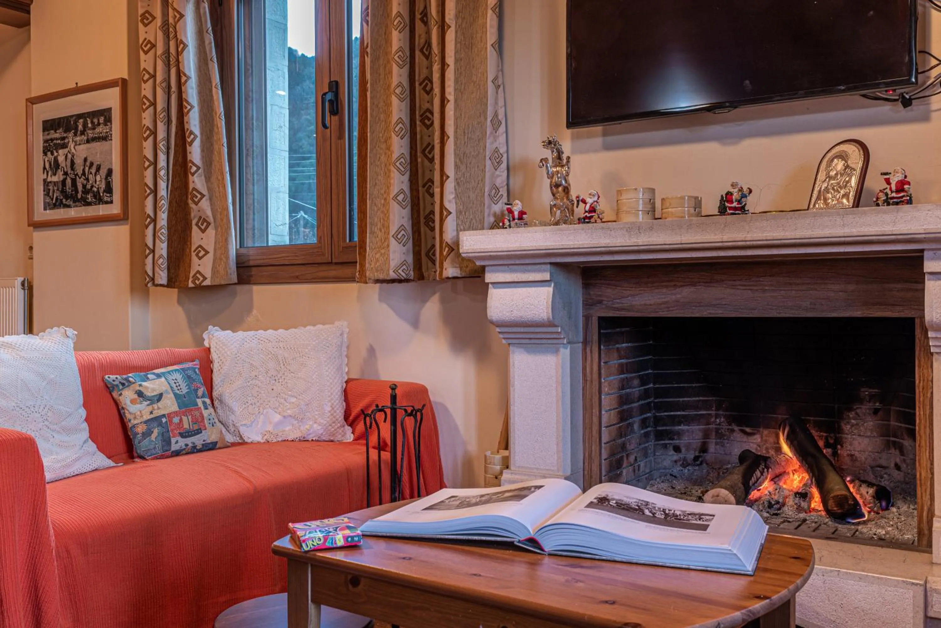 Lobby or reception in Xenonas Kypseli