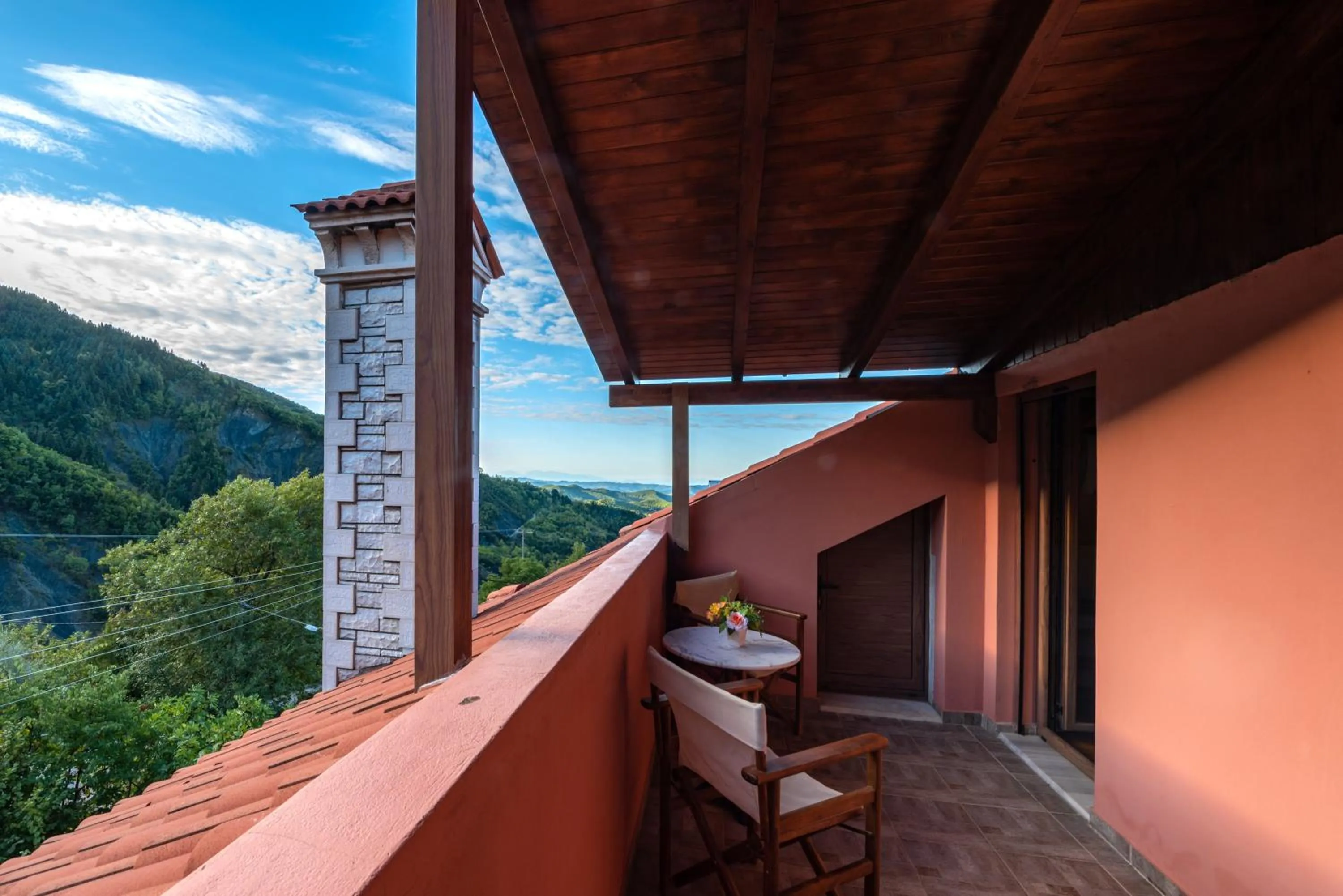 Balcony/Terrace in Xenonas Kypseli