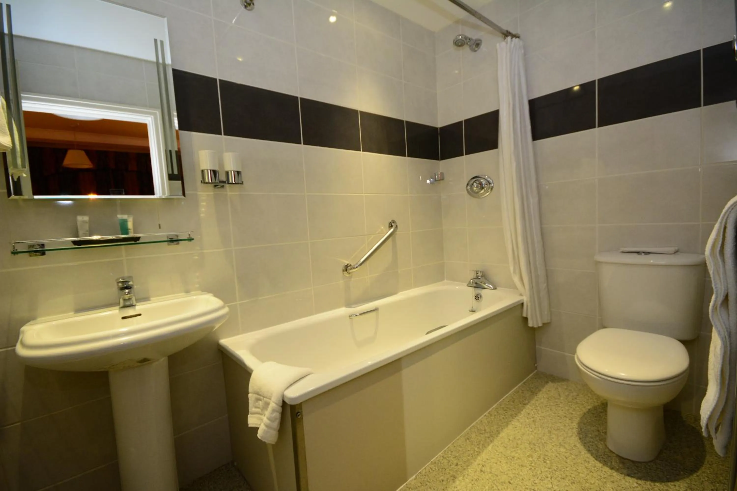 Bathroom in The Crescent Hotel