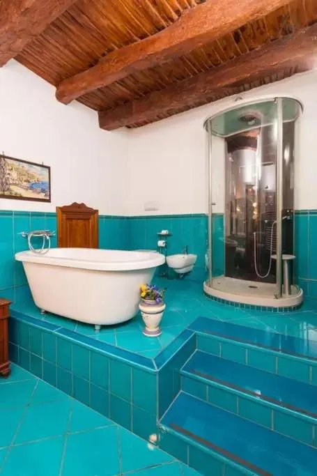 Bathroom in Bed and Breakfast Adelberga