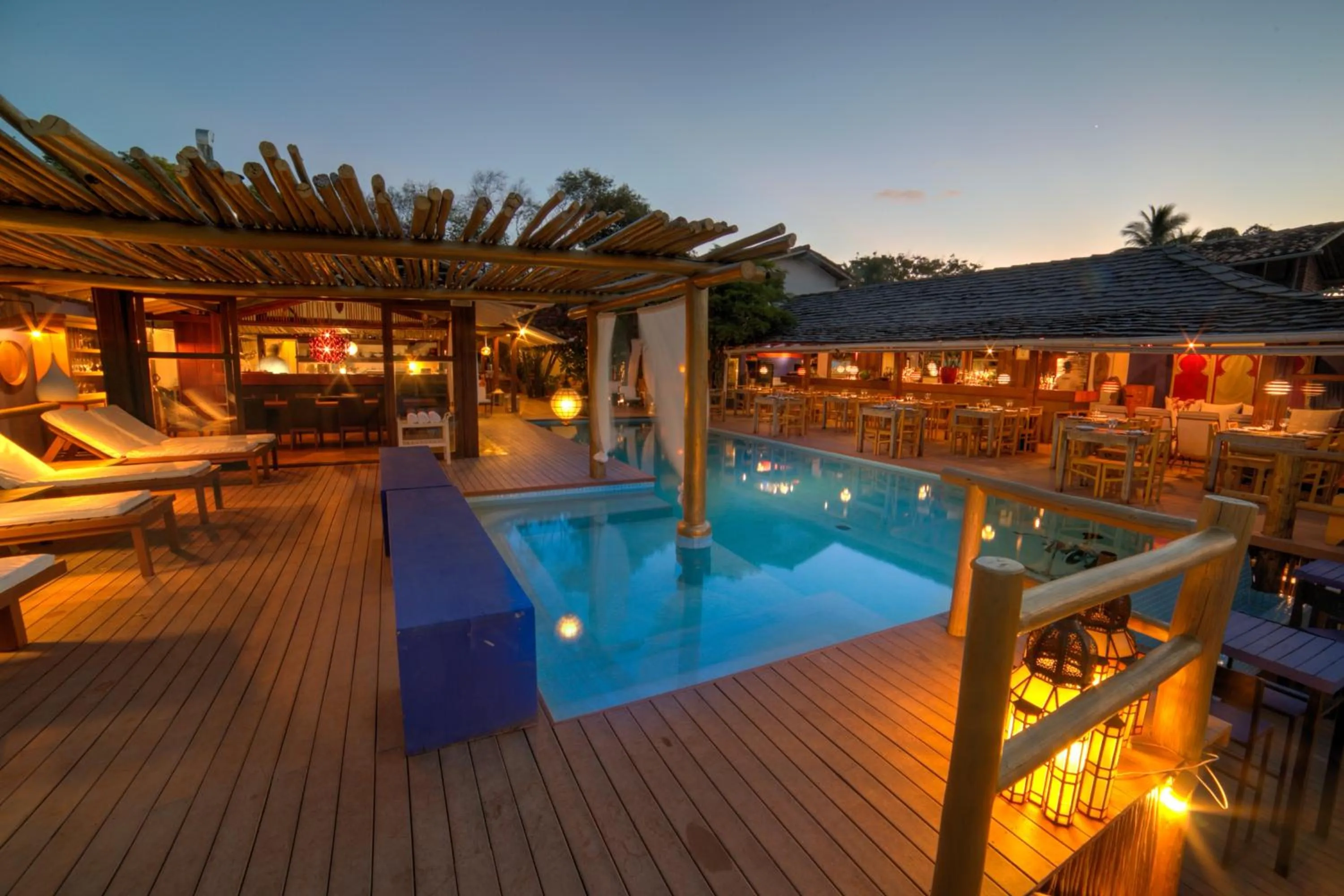 Sunset in Pousada El Gordo