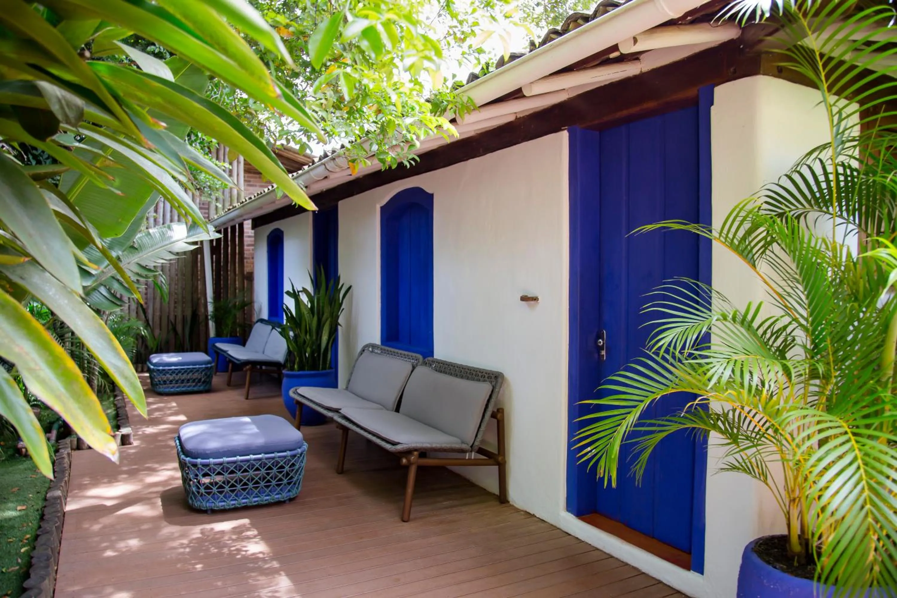 Garden view in Pousada El Gordo