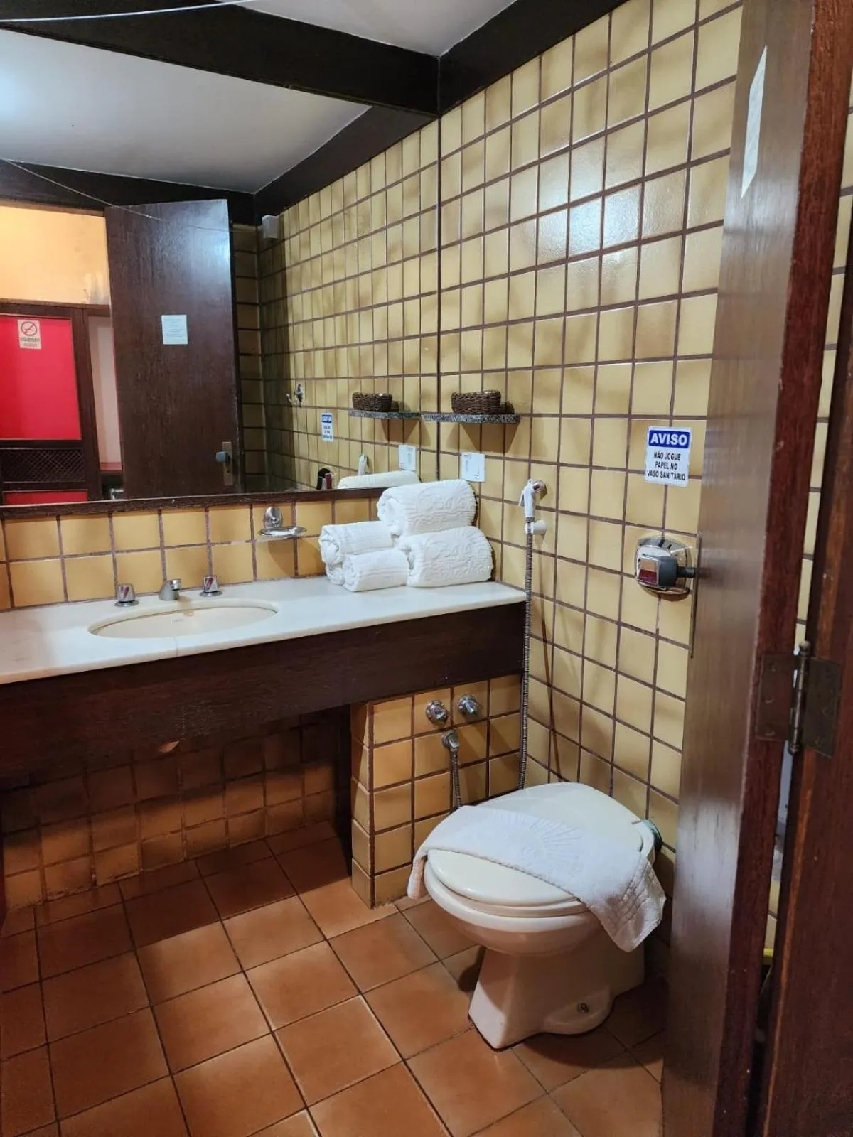 Bathroom in Baia Cabralia Hotel