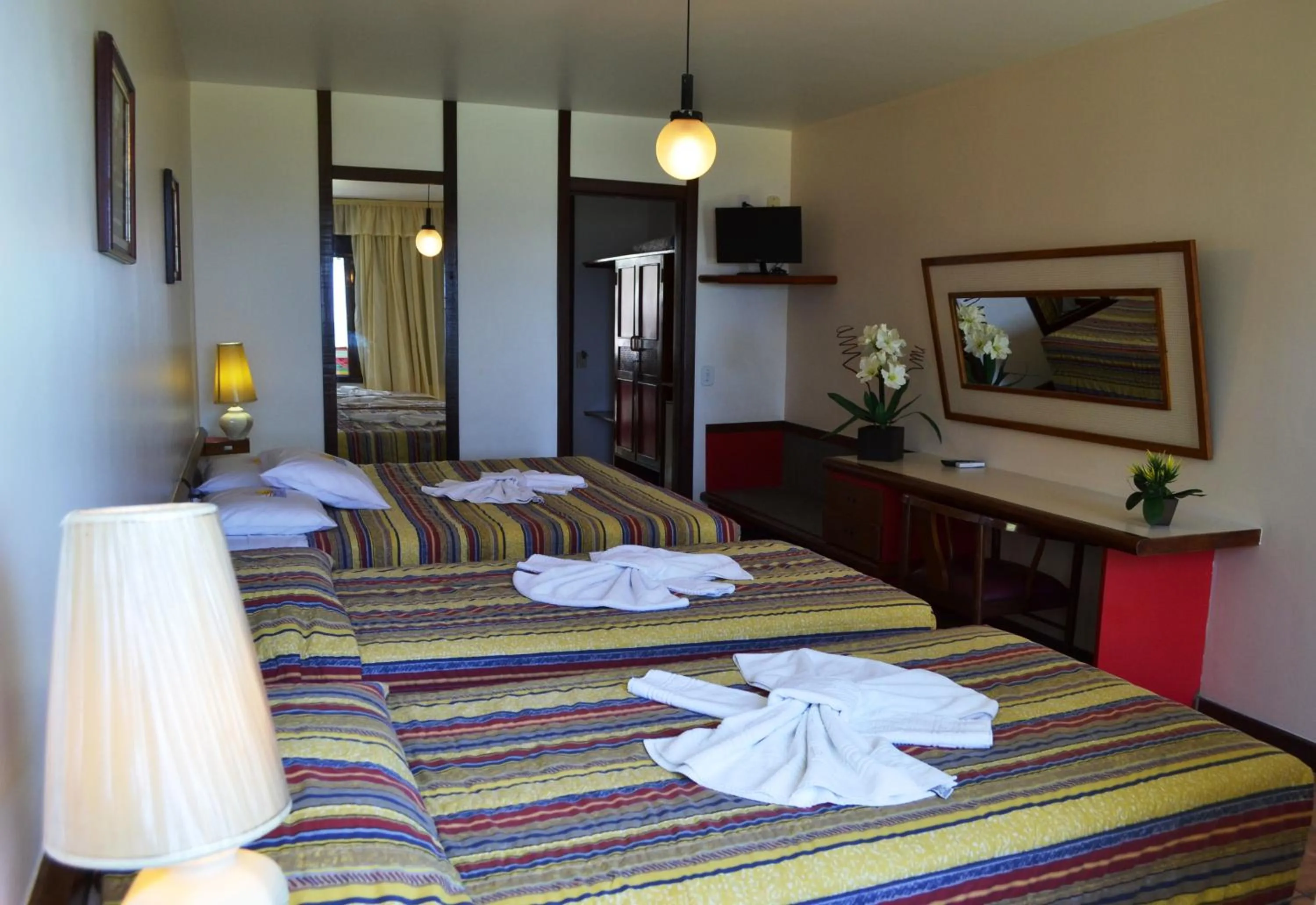 Bed in Baia Cabralia Hotel