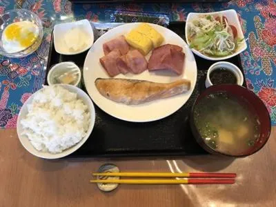 Breakfast in Pine Shima Resort Coral Fish