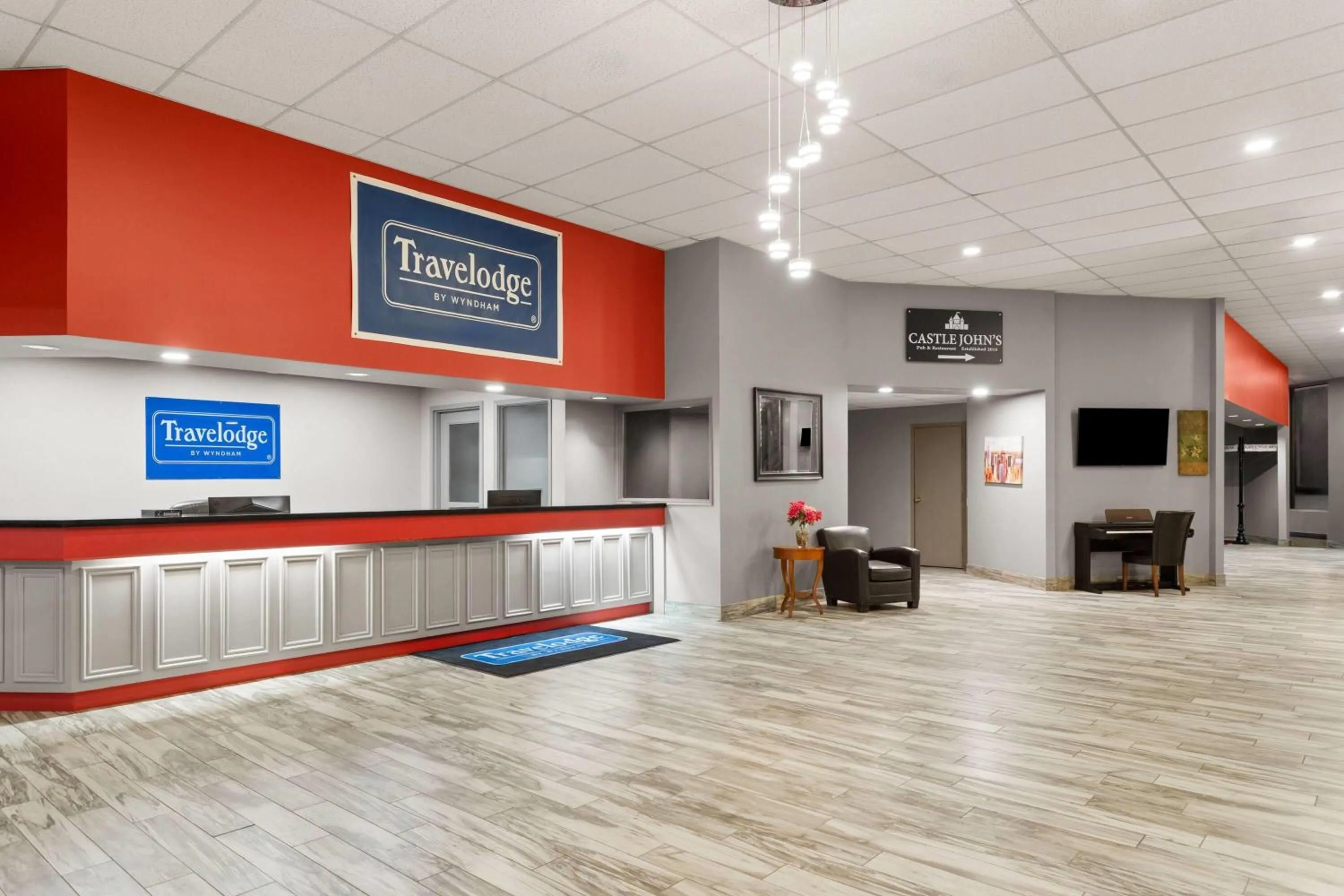 Lobby or reception in Travelodge by Wyndham Lindsay