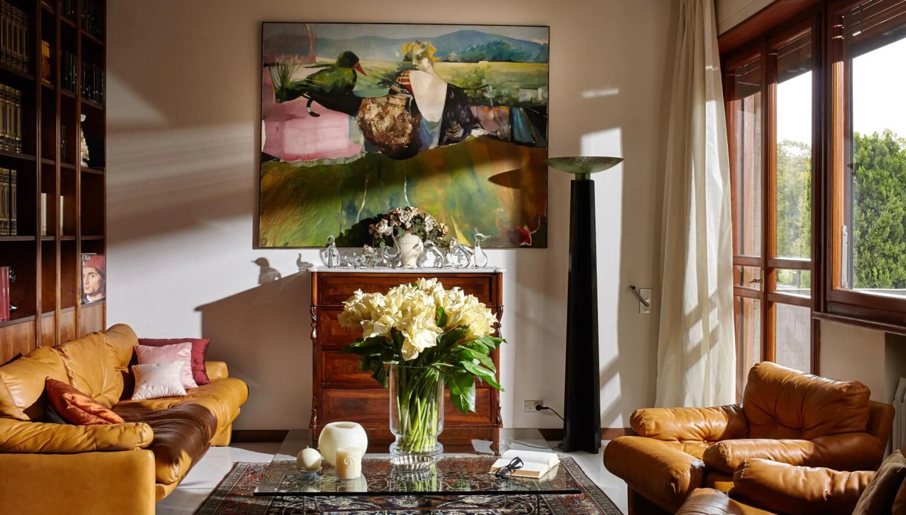 Communal lounge/ TV room in La Dimora Del Bassotto