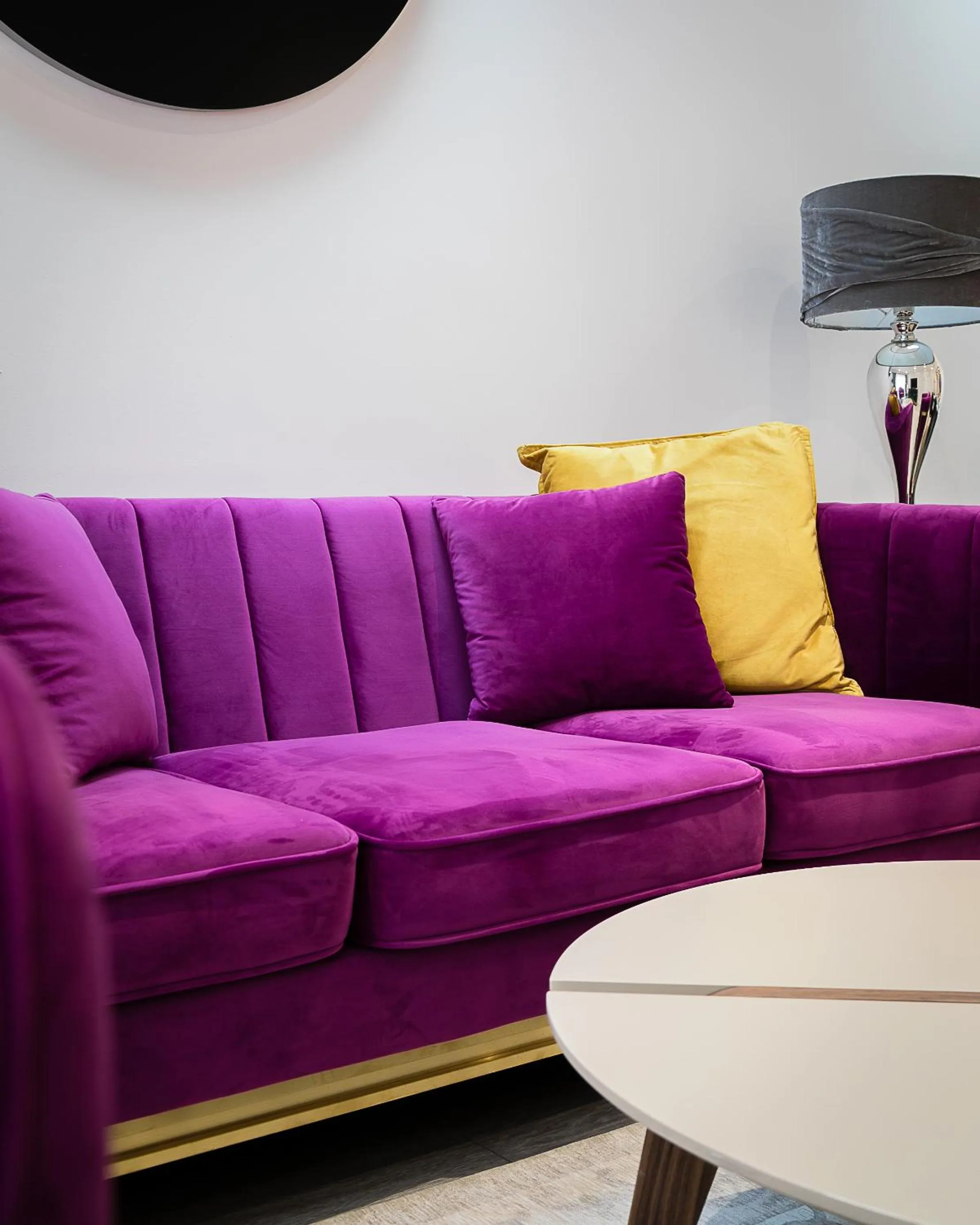 Living room in Cromwell road apartments